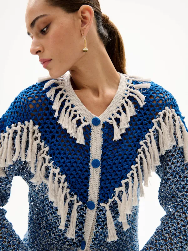 Angelina Cardigan made by Carolina K