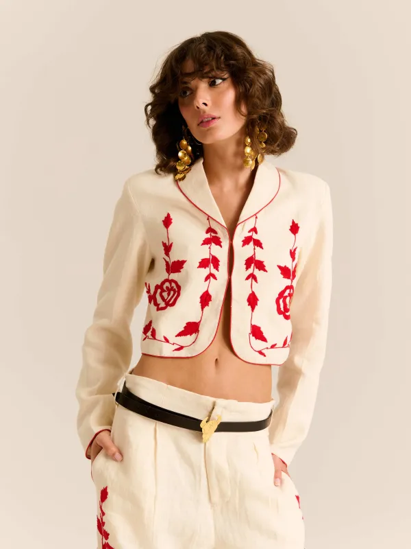Eve Jacket made by Carolina K