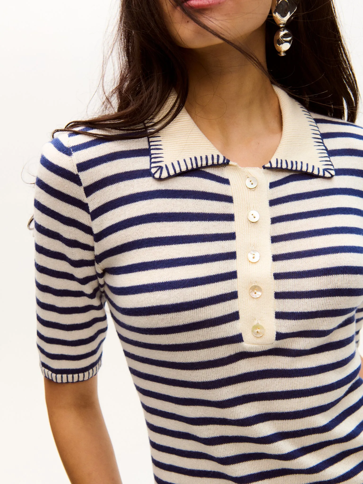 Helena Polo Shirt - Final Sale sold by Carolina K product image thumbnail 2