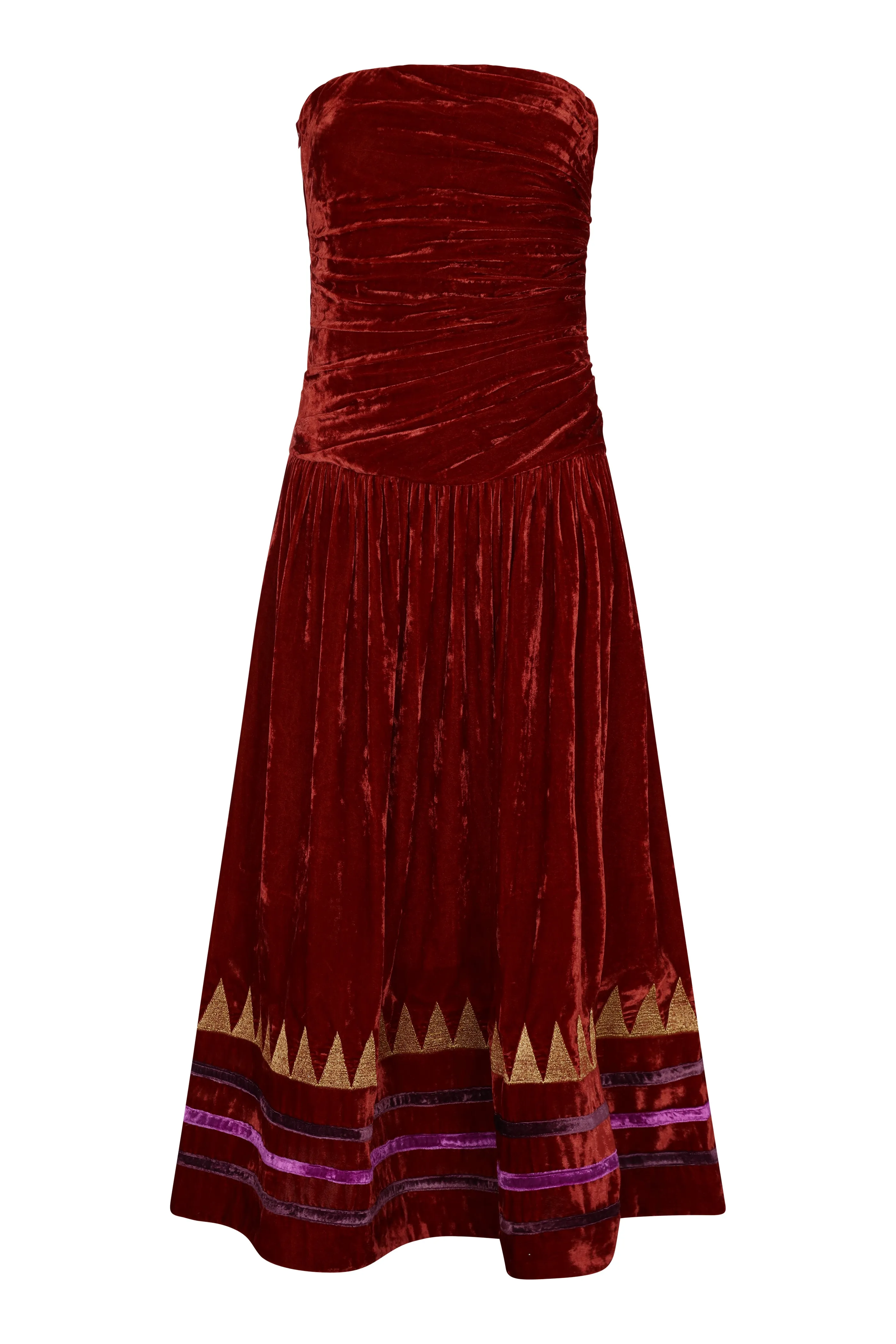 Mala Dress Velvet - Final Sale sold by Carolina K