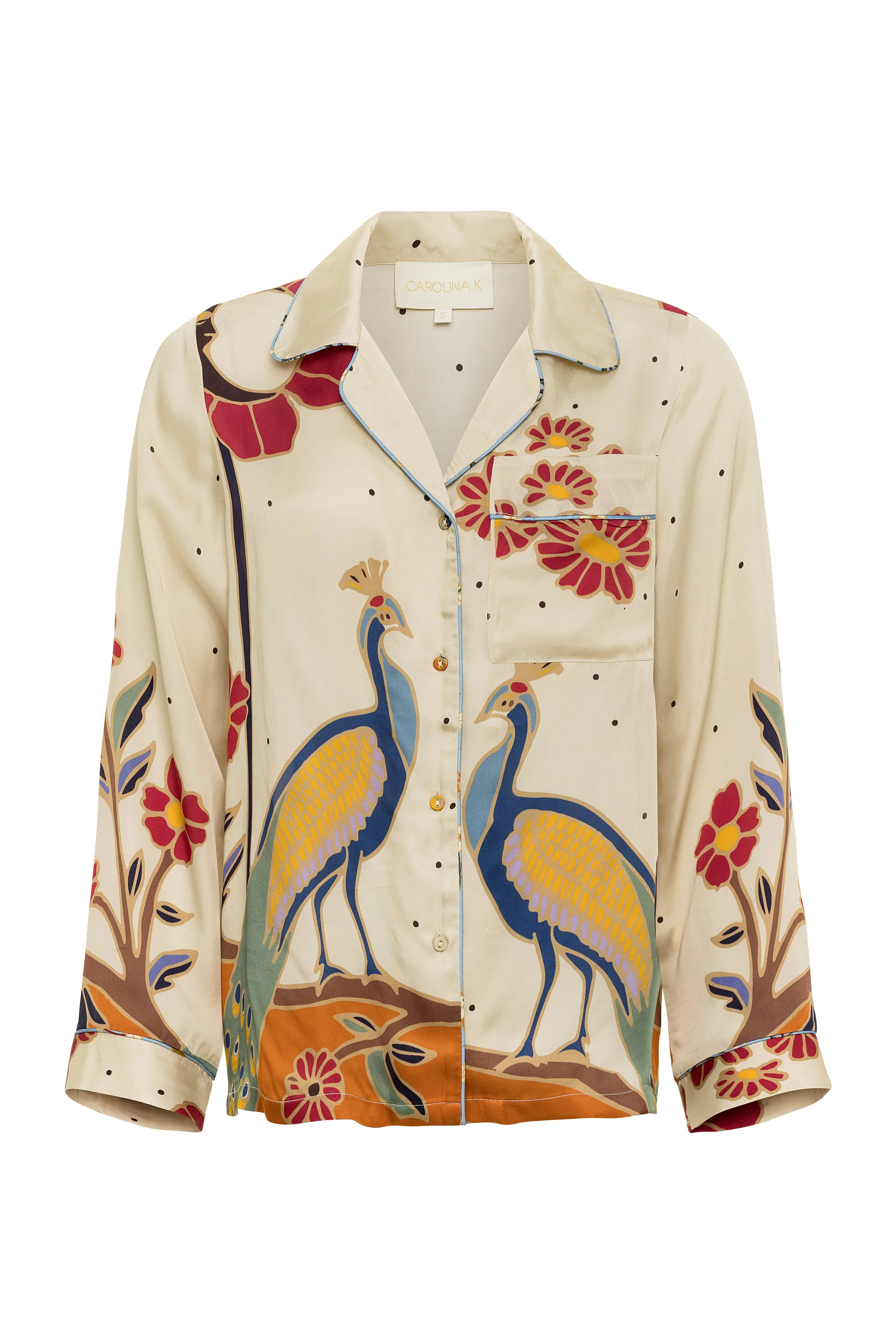 Peacocks Pajama Set - Final Sale sold by Carolina K