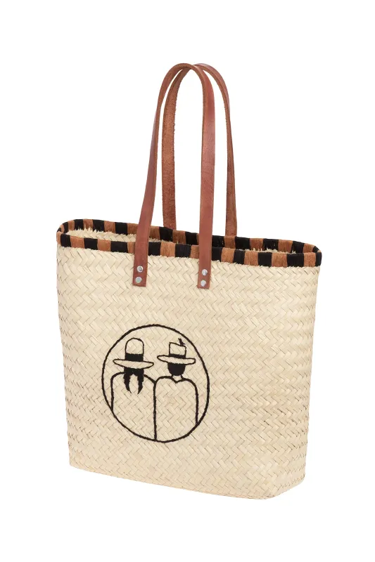 Large Cholitas Tote Bag - Final Sale made by Carolina K