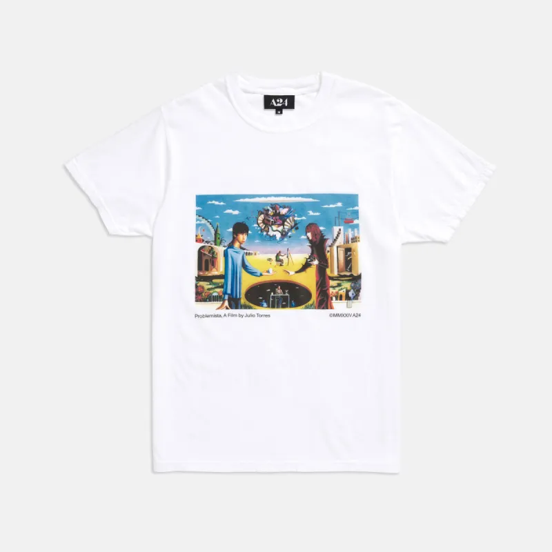 Problemista Mural Tee sold by A24