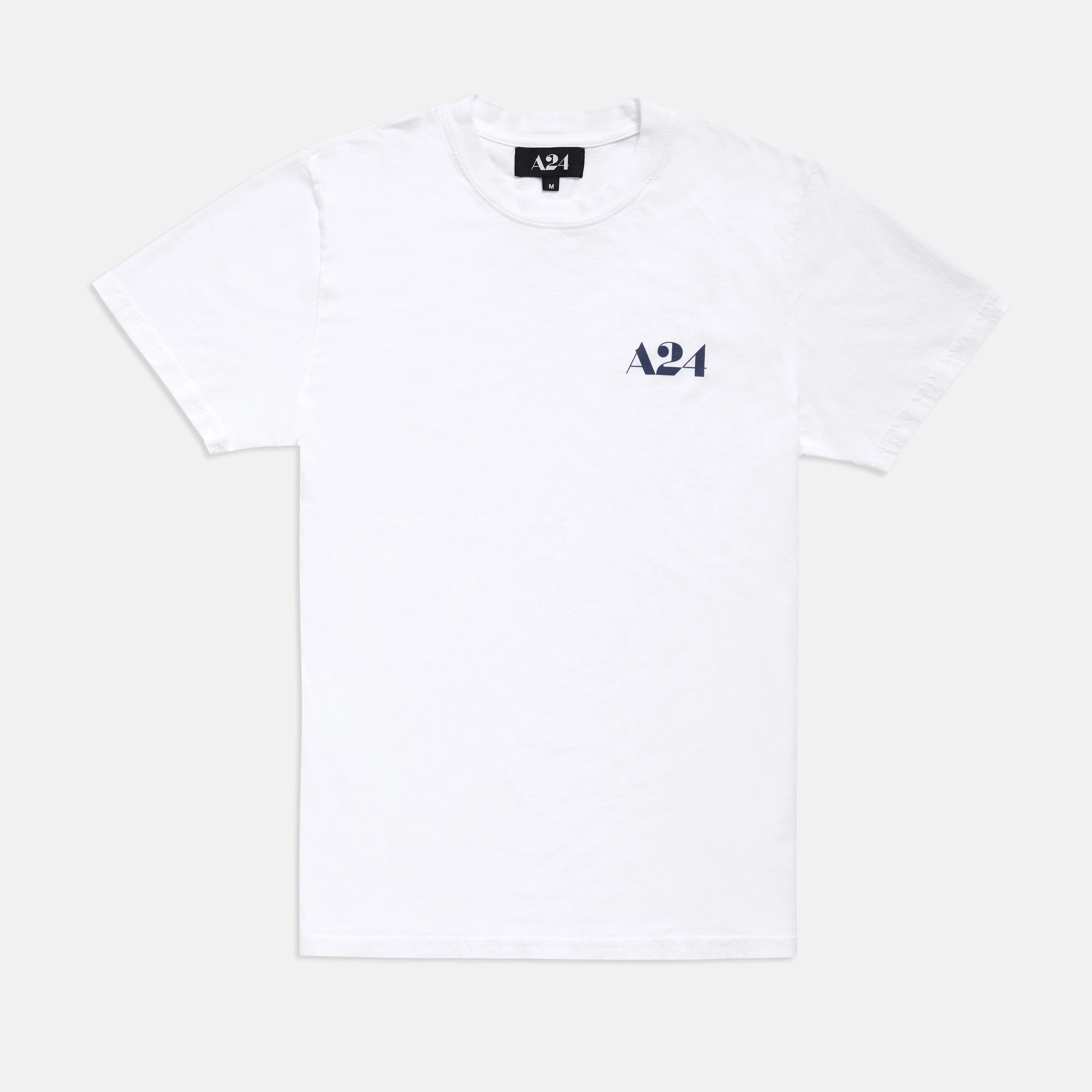 White Logo Tee sold by A24