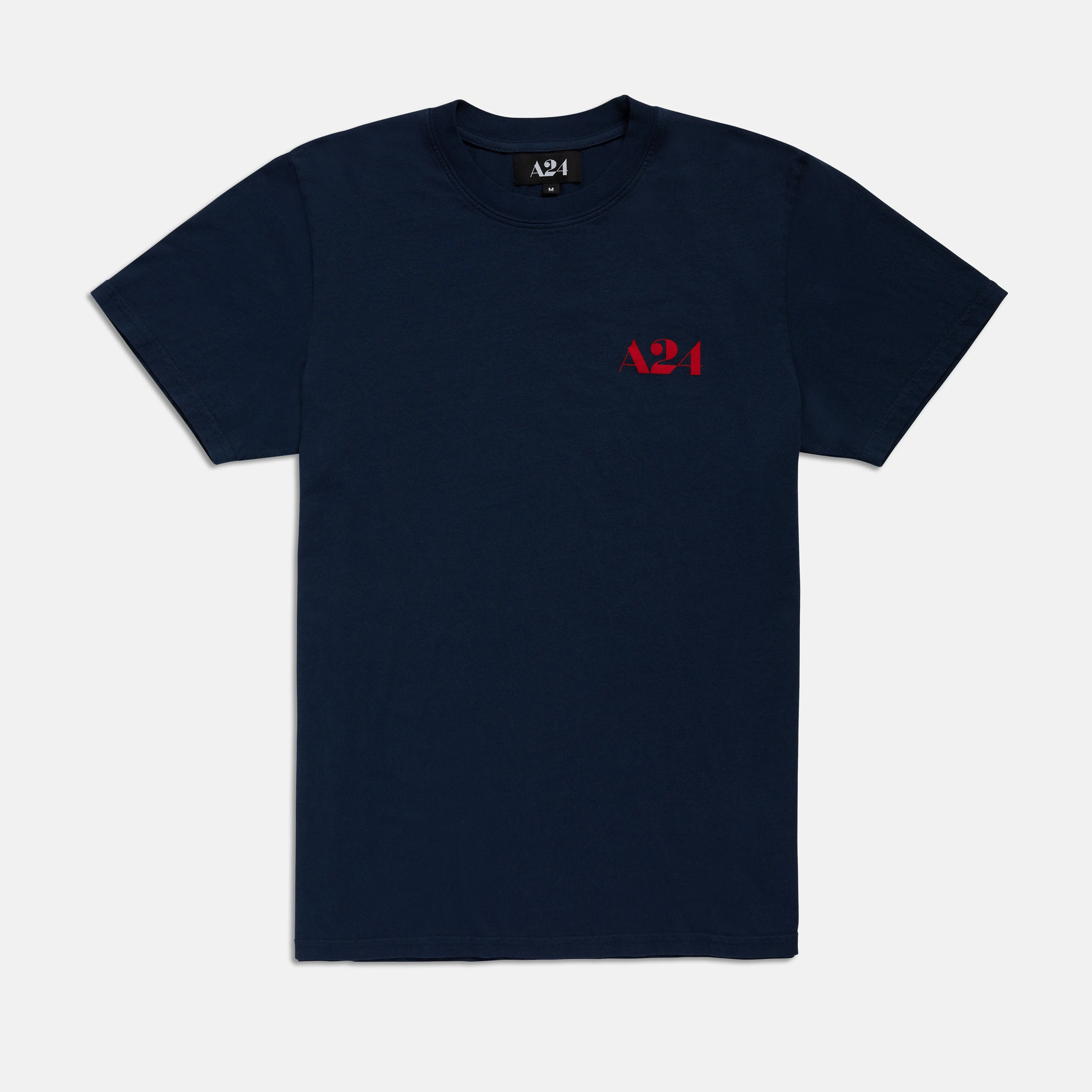 Navy Logo Tee sold by A24