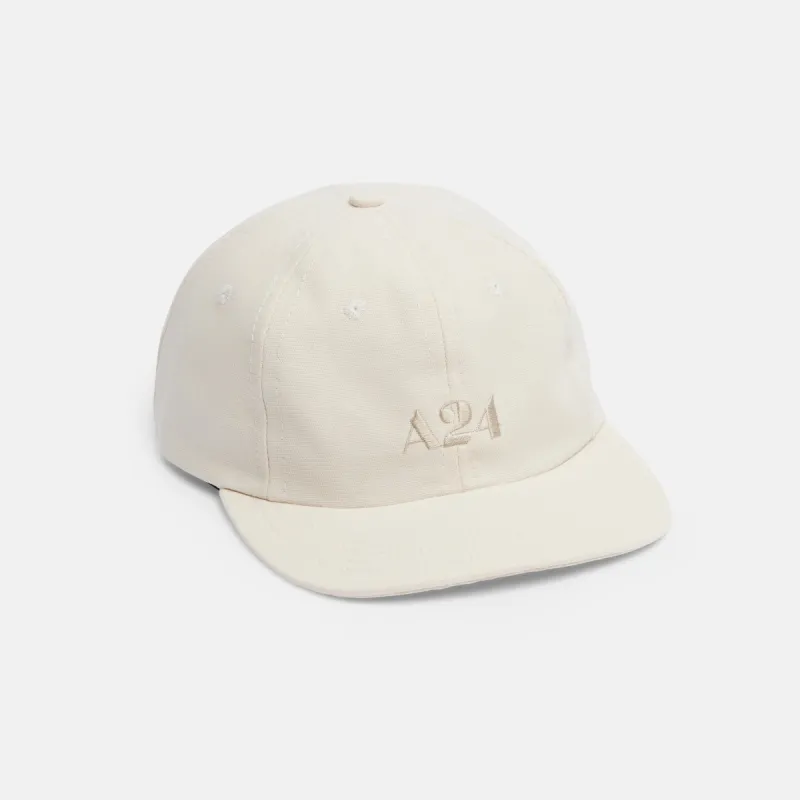 Cream Logo Hat sold by A24