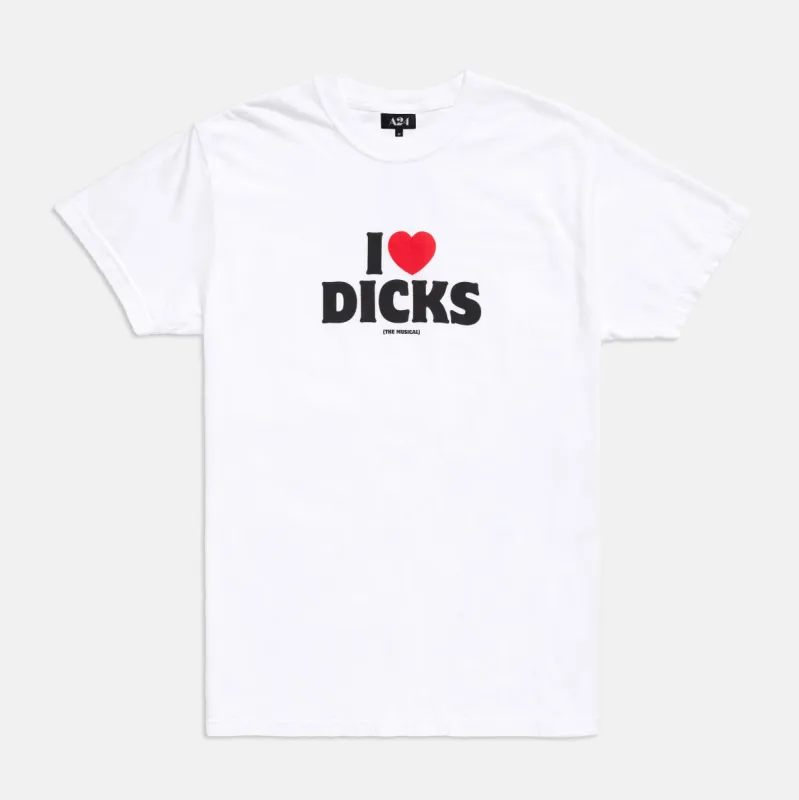 I ❤ Dicks Tee sold by A24