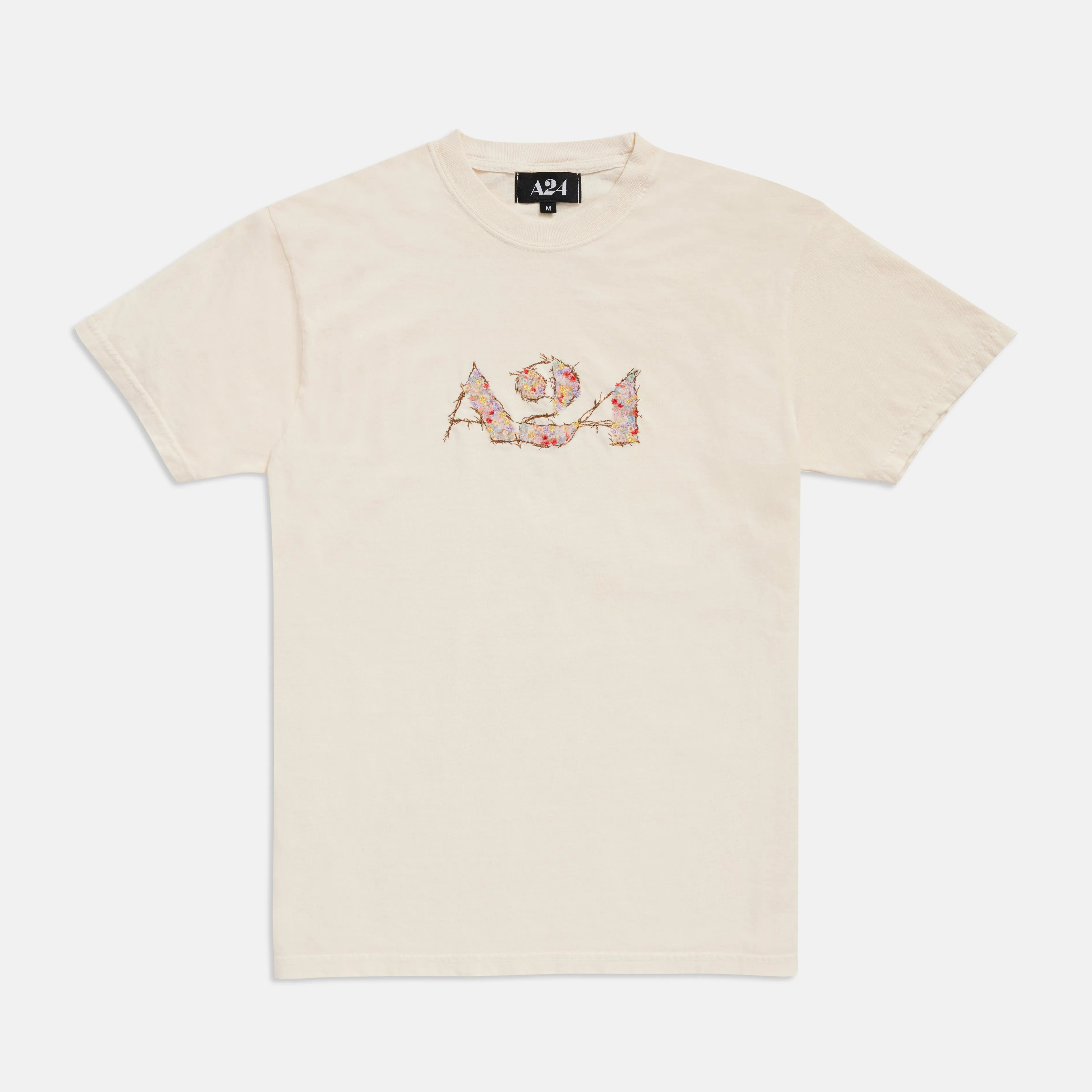 May Queen Embroidered Logo Tee sold by A24