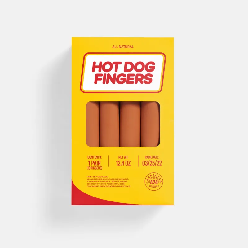 Hot Dog Finger Gloves sold by A24