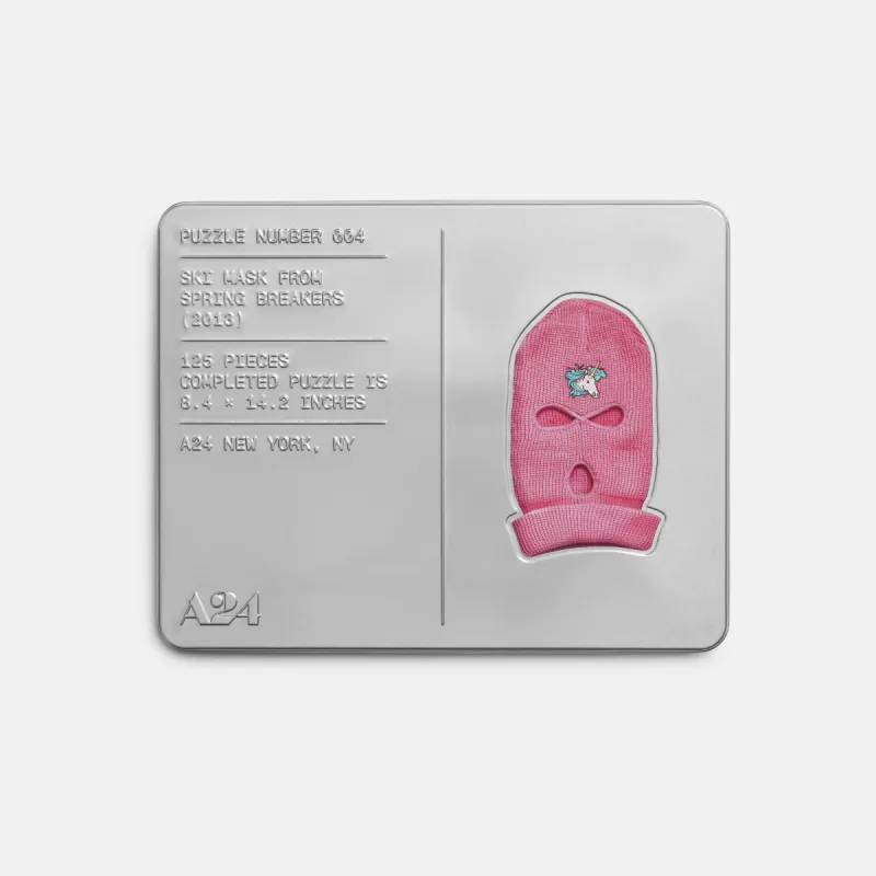 Mini Puzzle 004: Ski Mask sold by A24