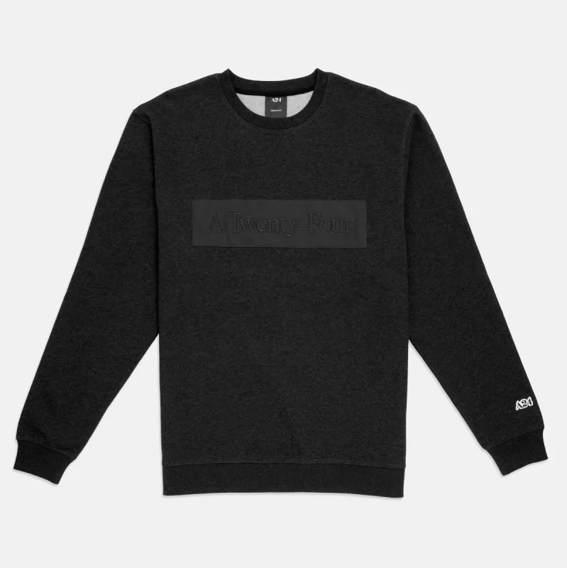 Dark 'A Twenty-Four' Patch Crew sold by A24