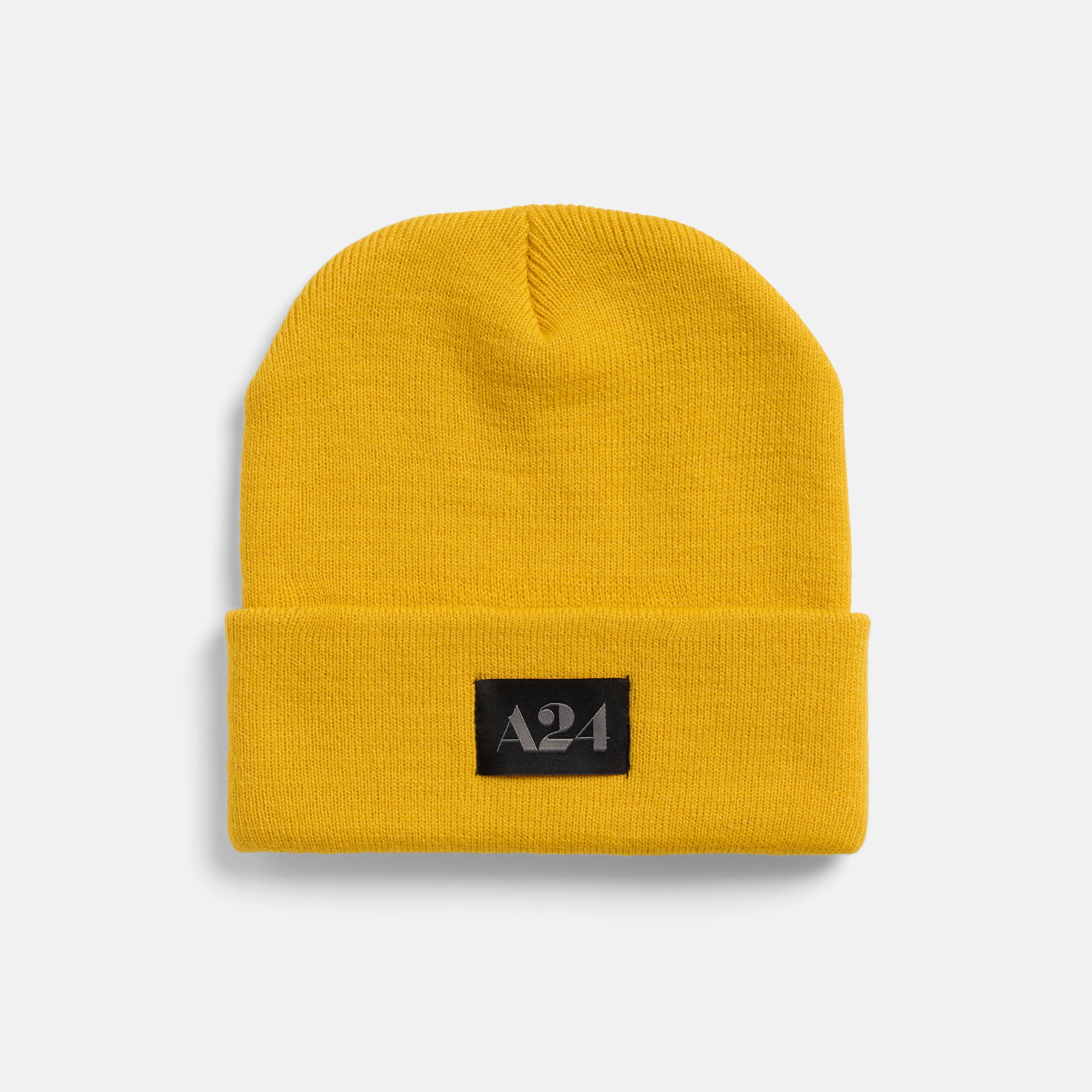 Yellow Logo Beanie sold by A24