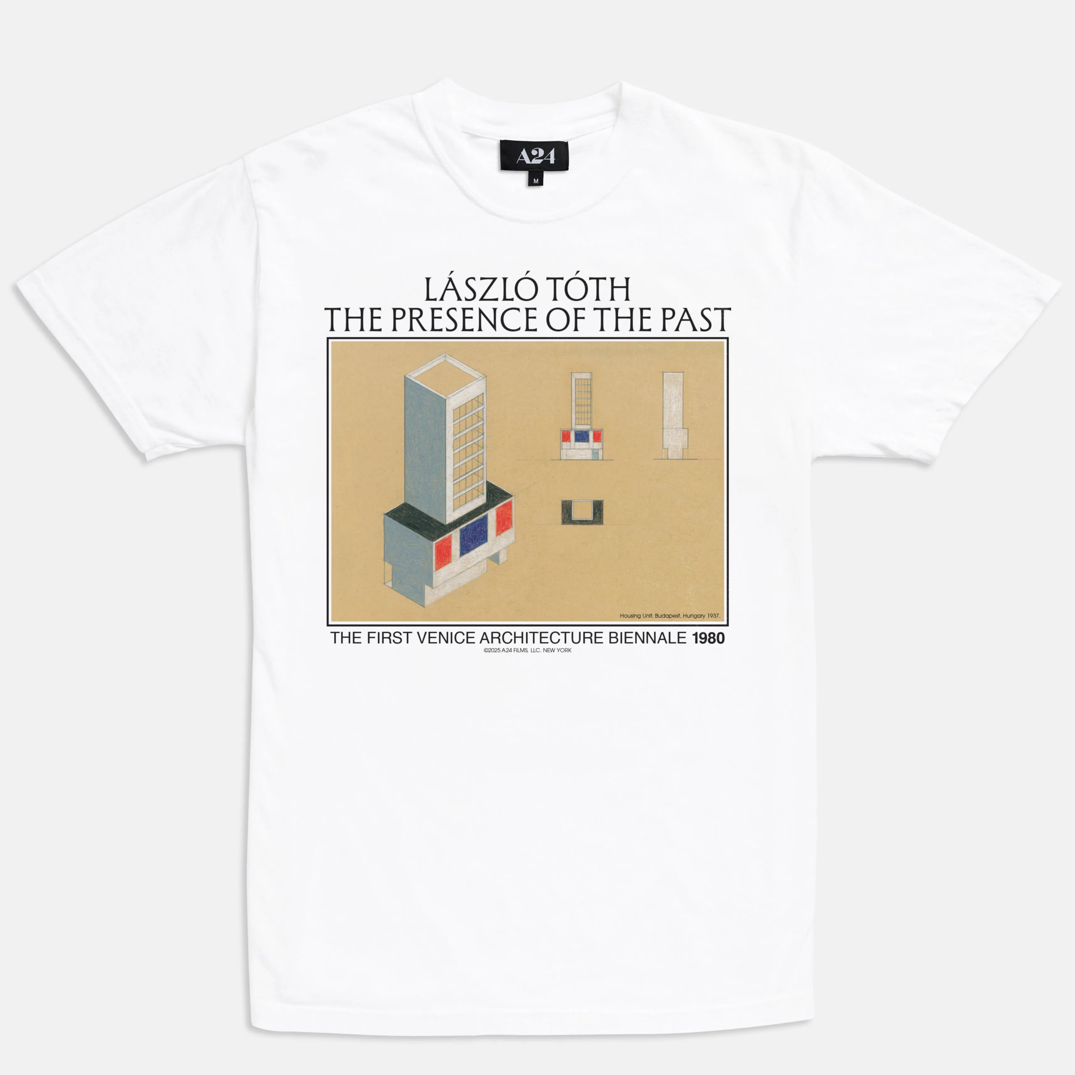 László Tóth Architecture Biennale Tee sold by A24