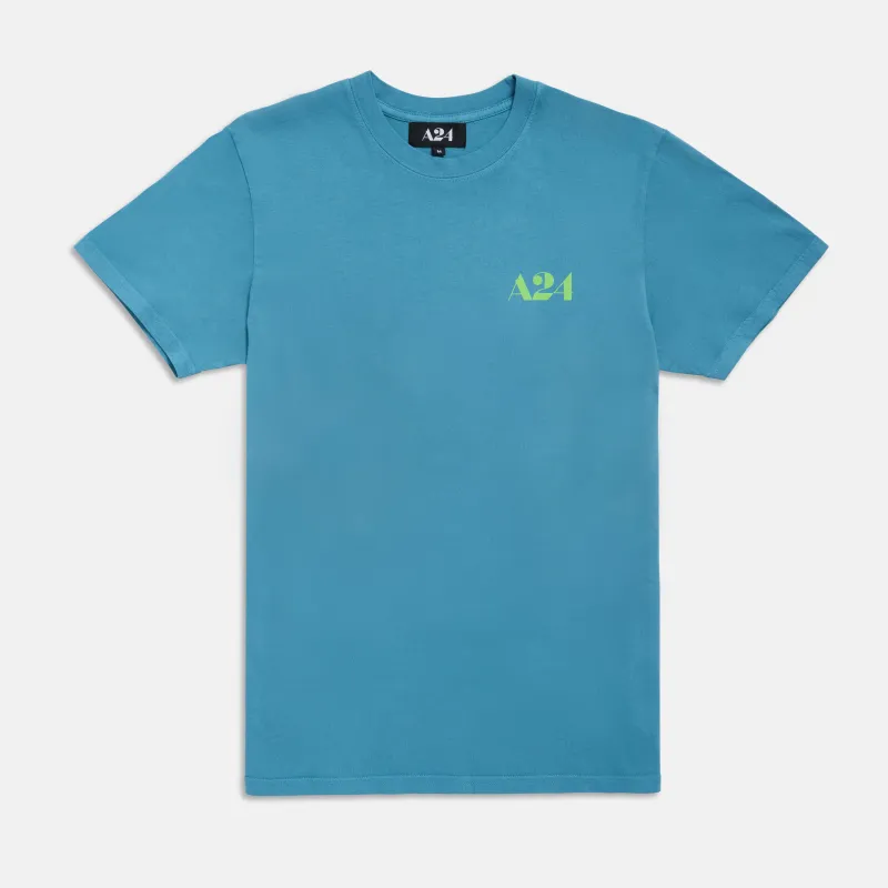 Sky Blue Logo Tee sold by A24