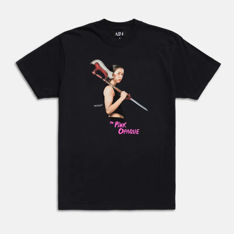 The Pink Opaque Tara Tee sold by A24
