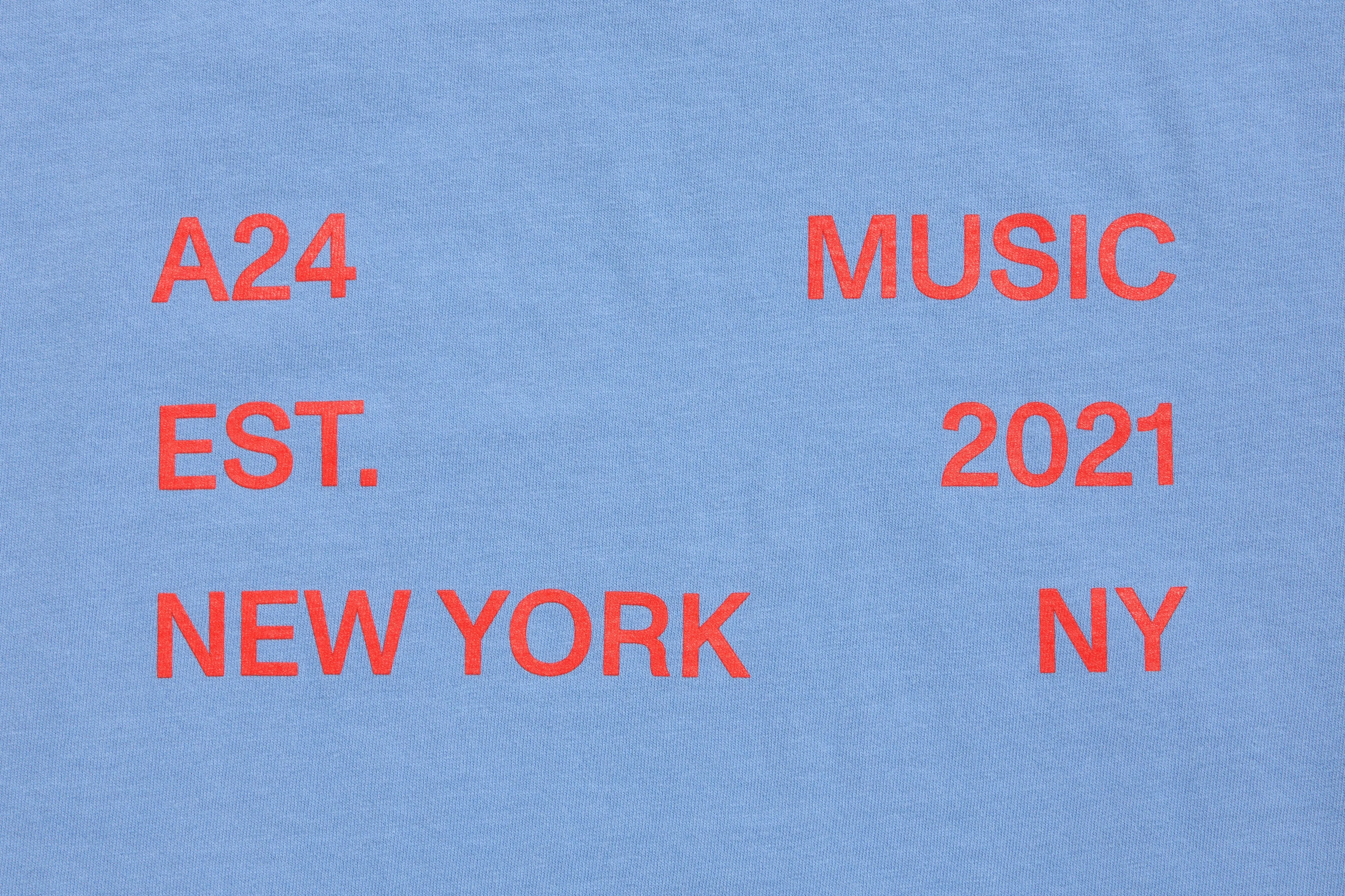 A24 Music EST Tee sold by A24 product image thumbnail 4
