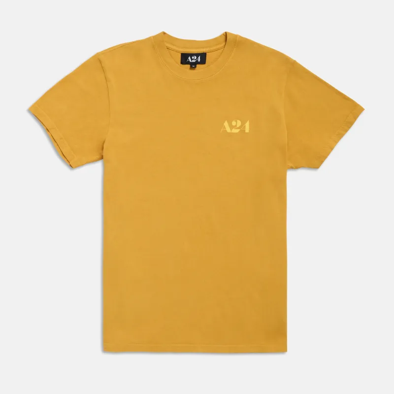 Mustard Logo Tee sold by A24