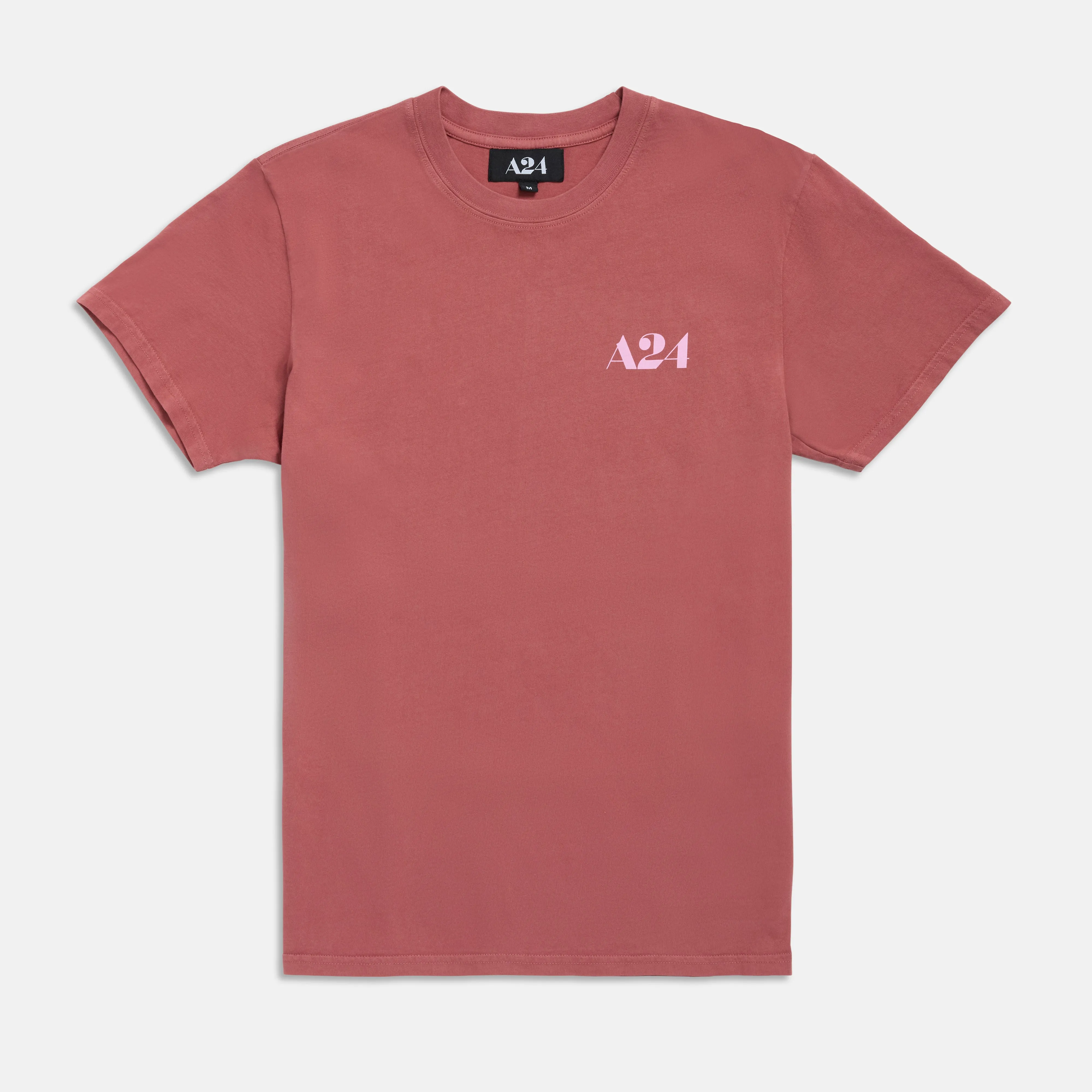 Pink Clay Logo Tee sold by A24