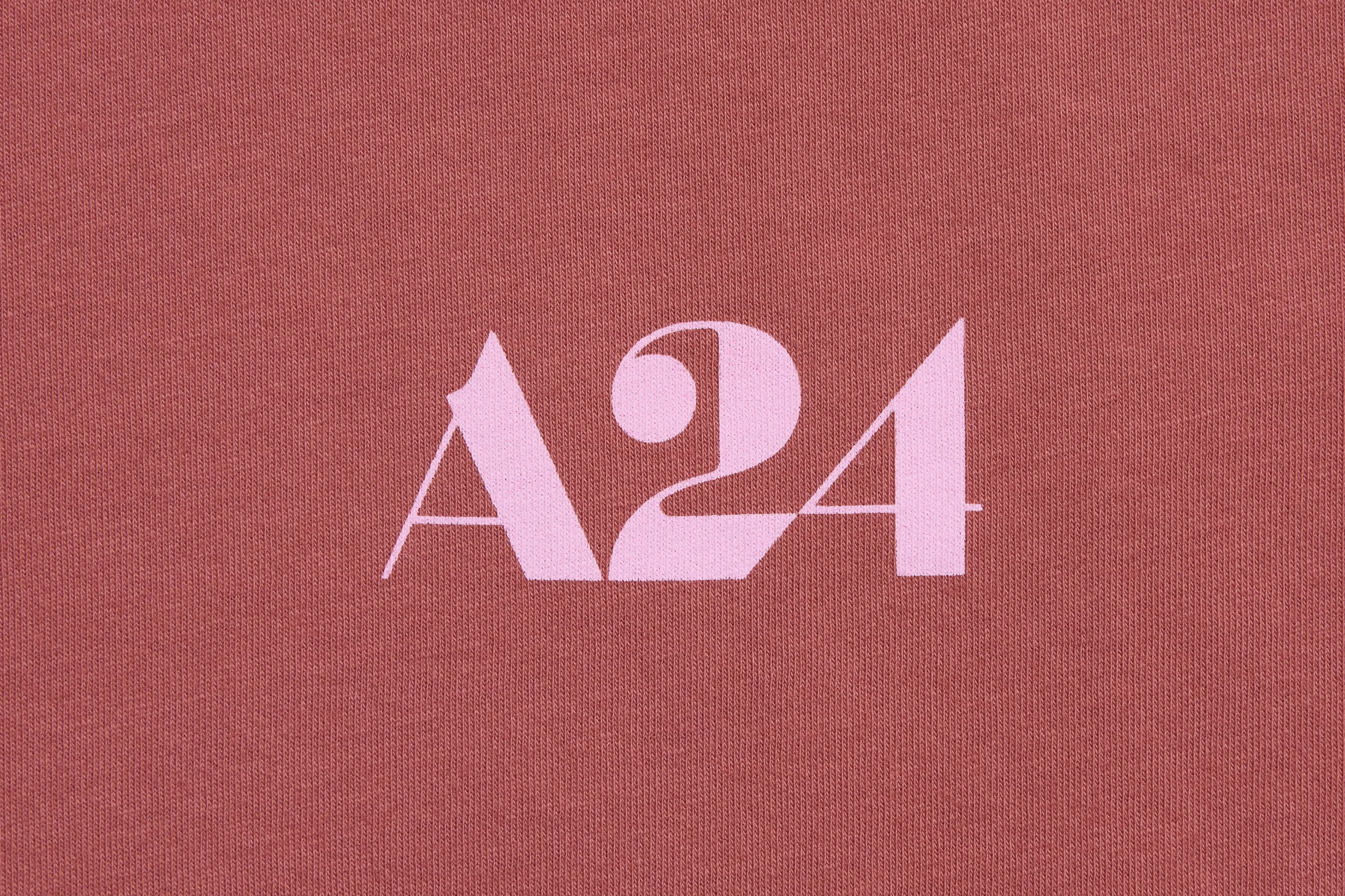 Pink Clay Logo Tee sold by A24 product image thumbnail 2