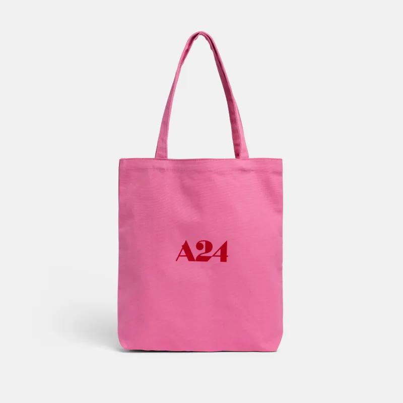 Pink Logo Tote sold by A24