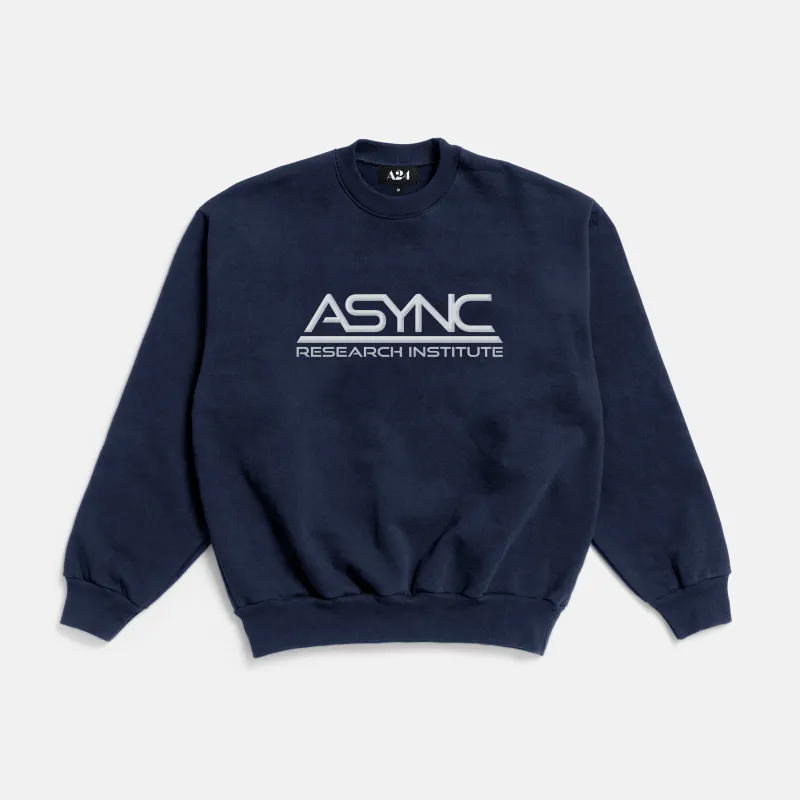 Async Research Institute Crewneck made by A24