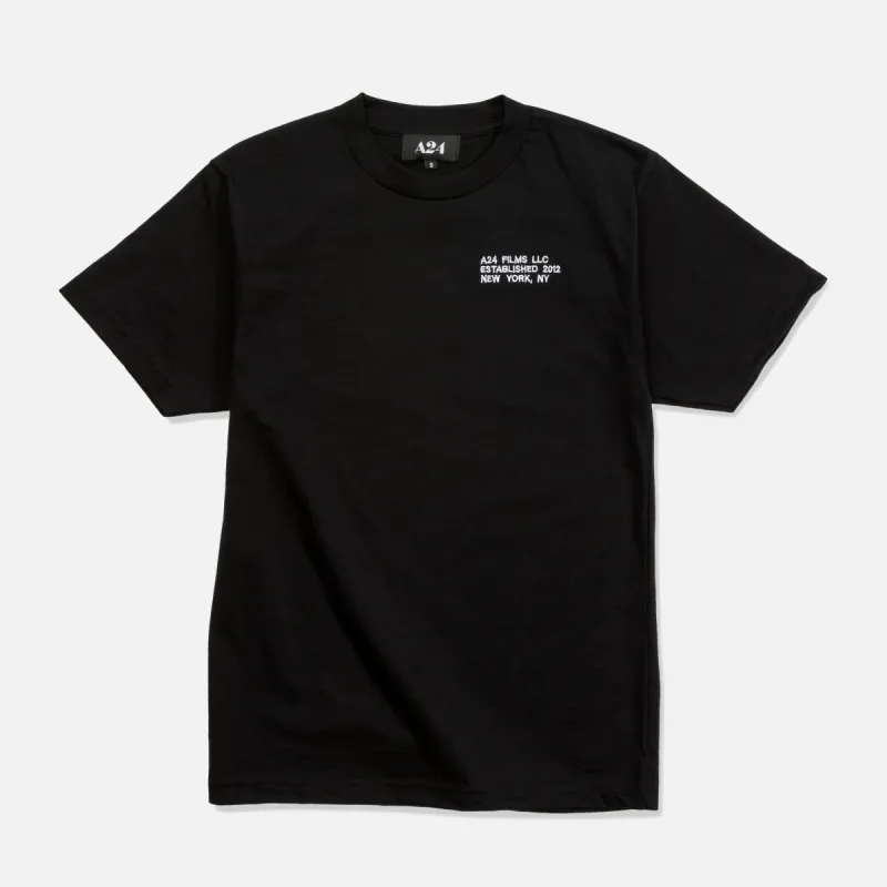 Black LLC Tee sold by A24