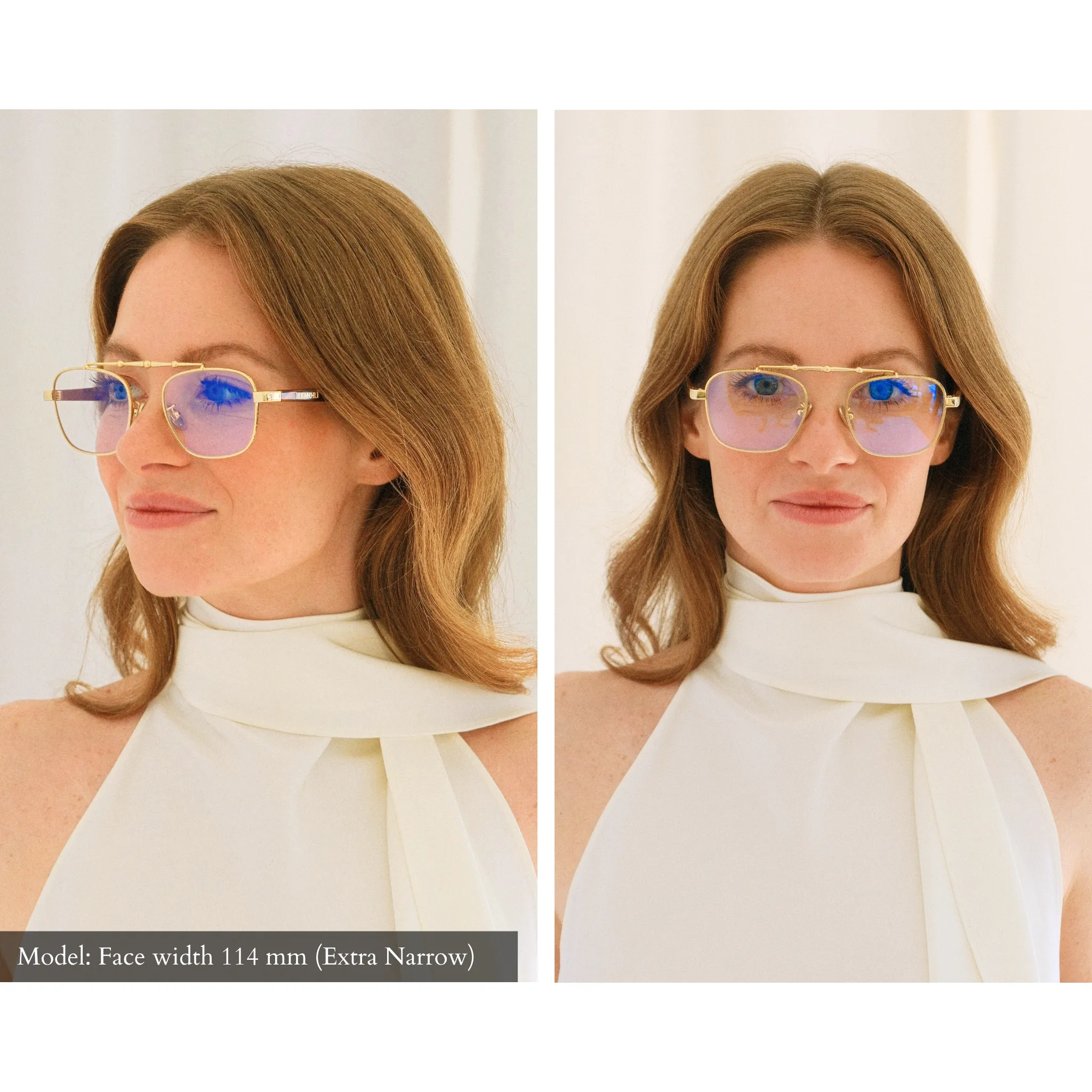 Balaustra Aviator Optical Frame in Gold + Tortoise sold by Memori Eyewear product image thumbnail 4