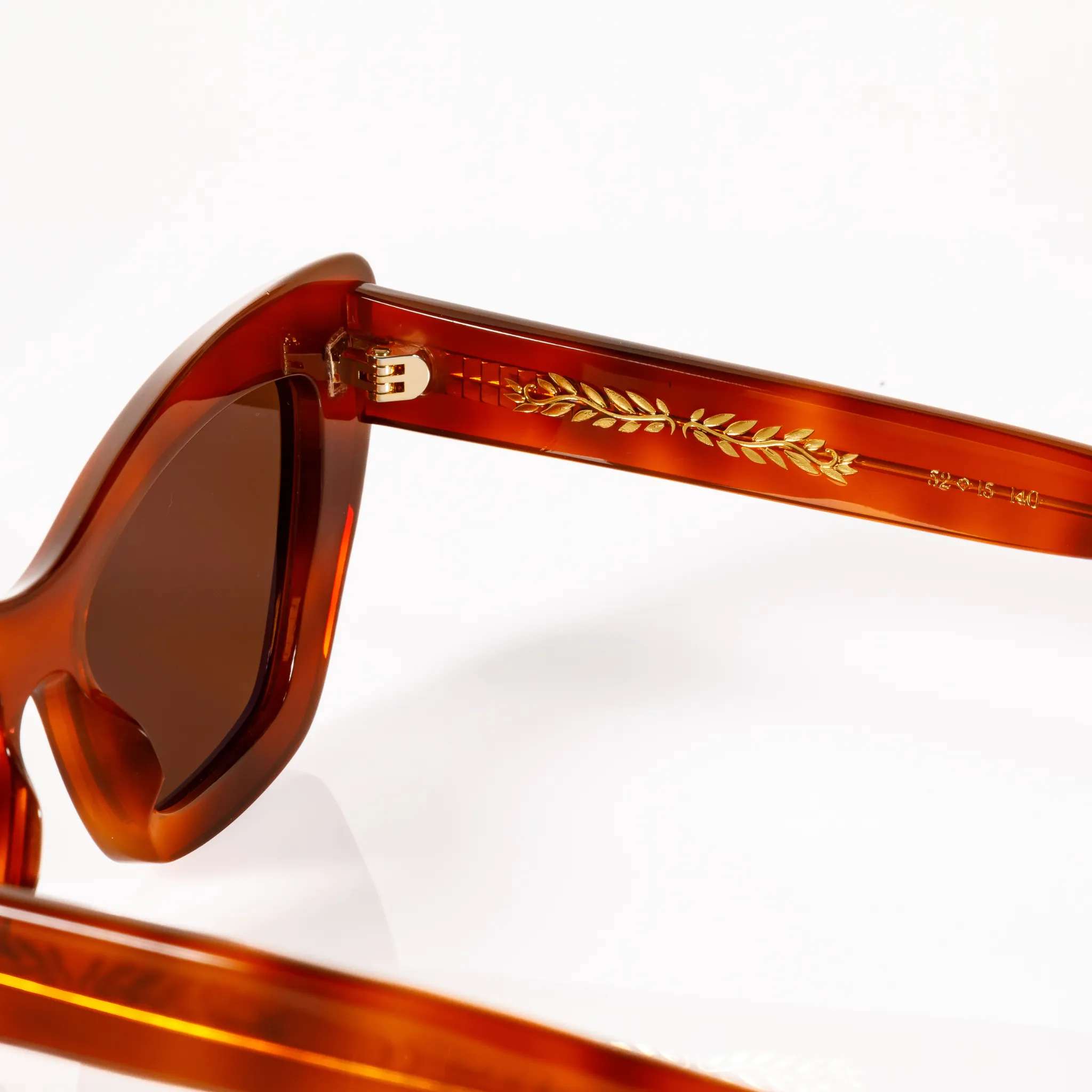 Cat-Eye Sunglasses in Tortoise, Brown Lenses sold by Memori Eyewear product image thumbnail 3