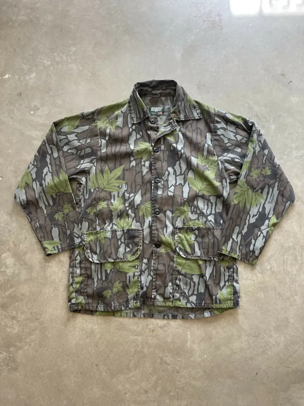 Vintage Trebark Camo Lightweight Over Shirt (M) made by Trebark