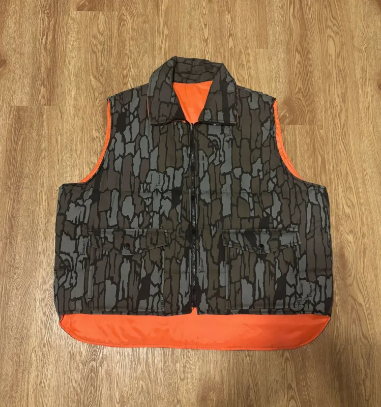 Vintage Winchester Trebark Reversible Puffer Vest XXL made by Trebark