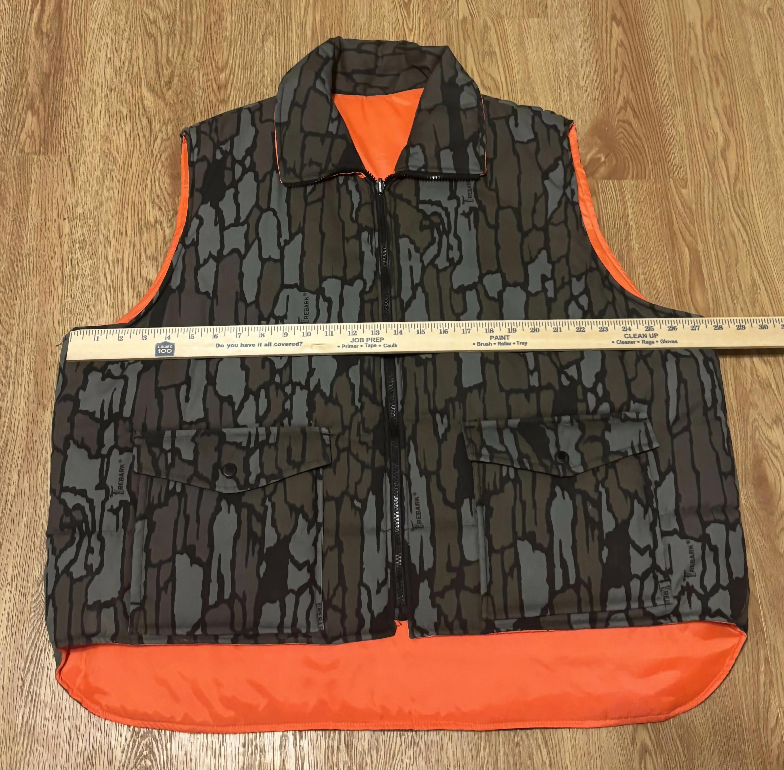Vintage Winchester Trebark Reversible Puffer Vest XXL sold by Trebark product image thumbnail 5