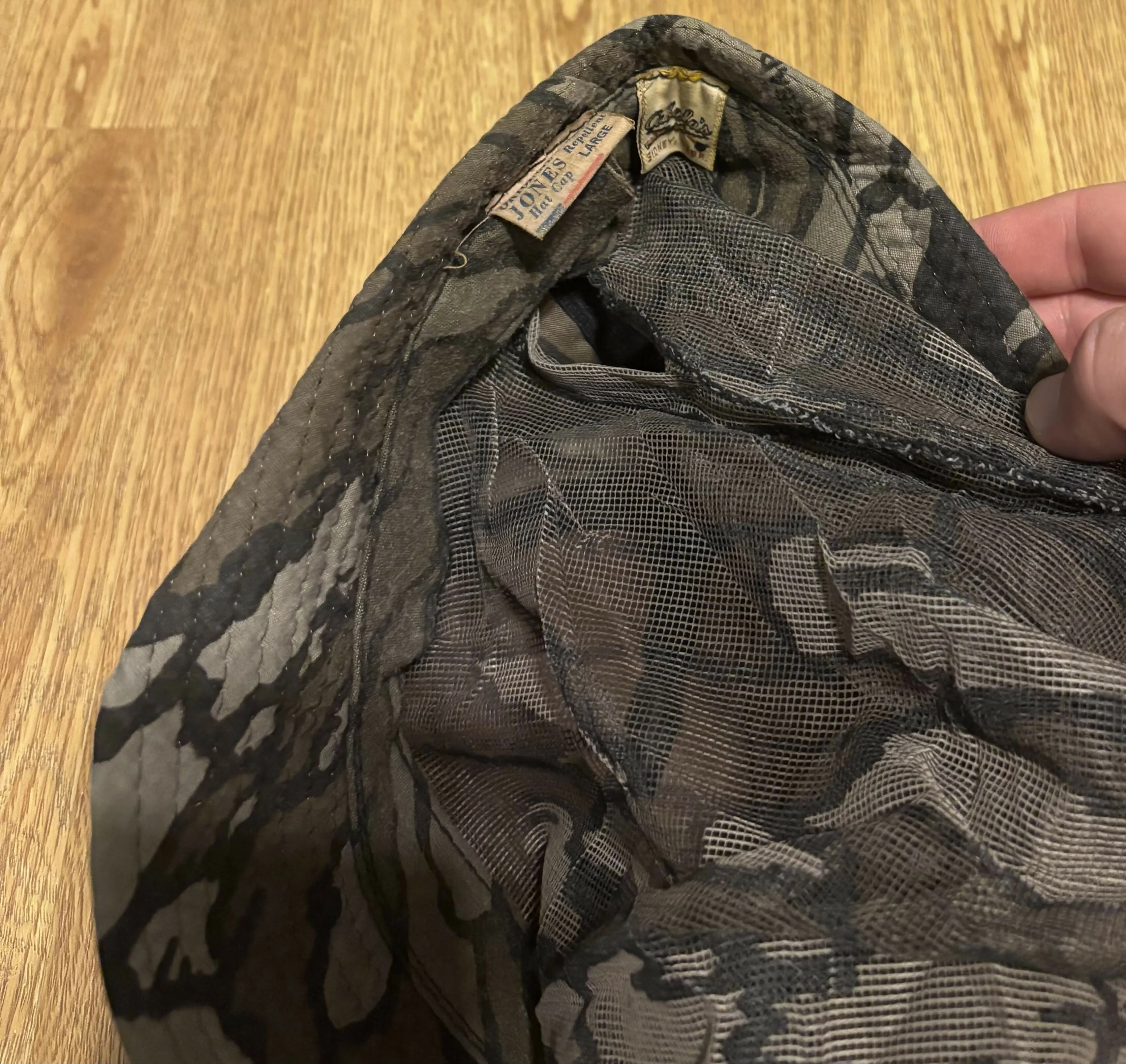 Vintage Cabelas Original Jones Hat Trebark LARGE sold by Trebark product image thumbnail 3