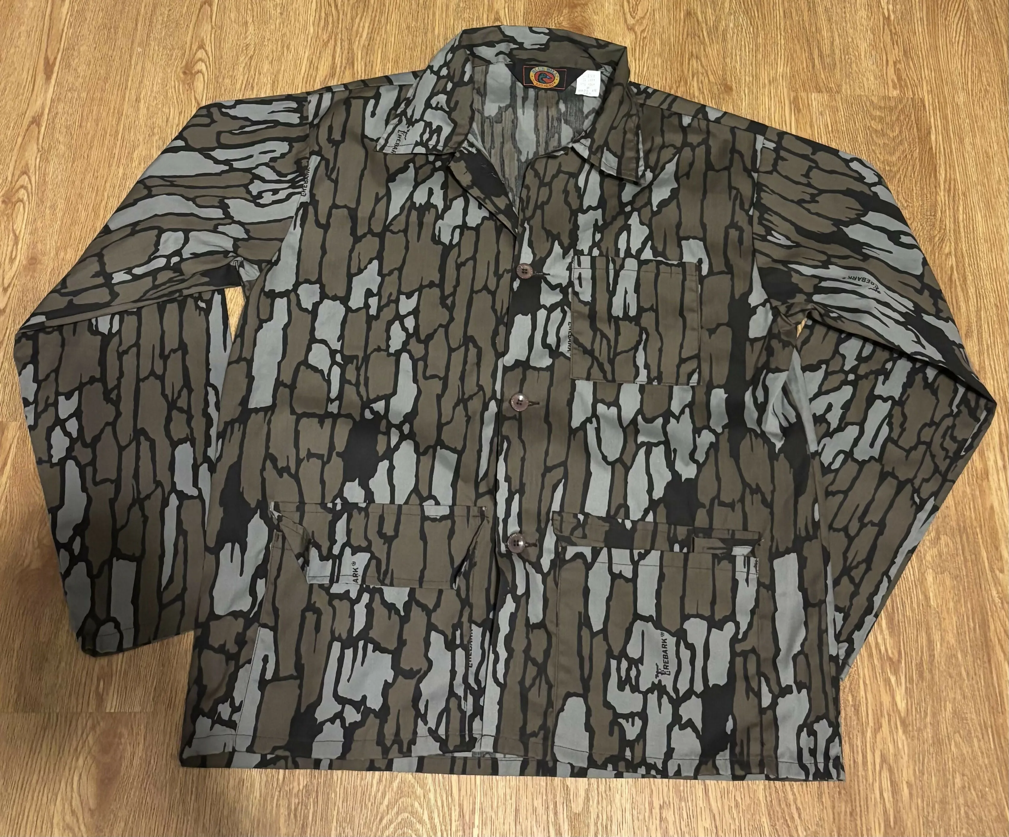 Vintage Blue Bill by Red Head Trebark 3 Pocket Button Up sold by Trebark