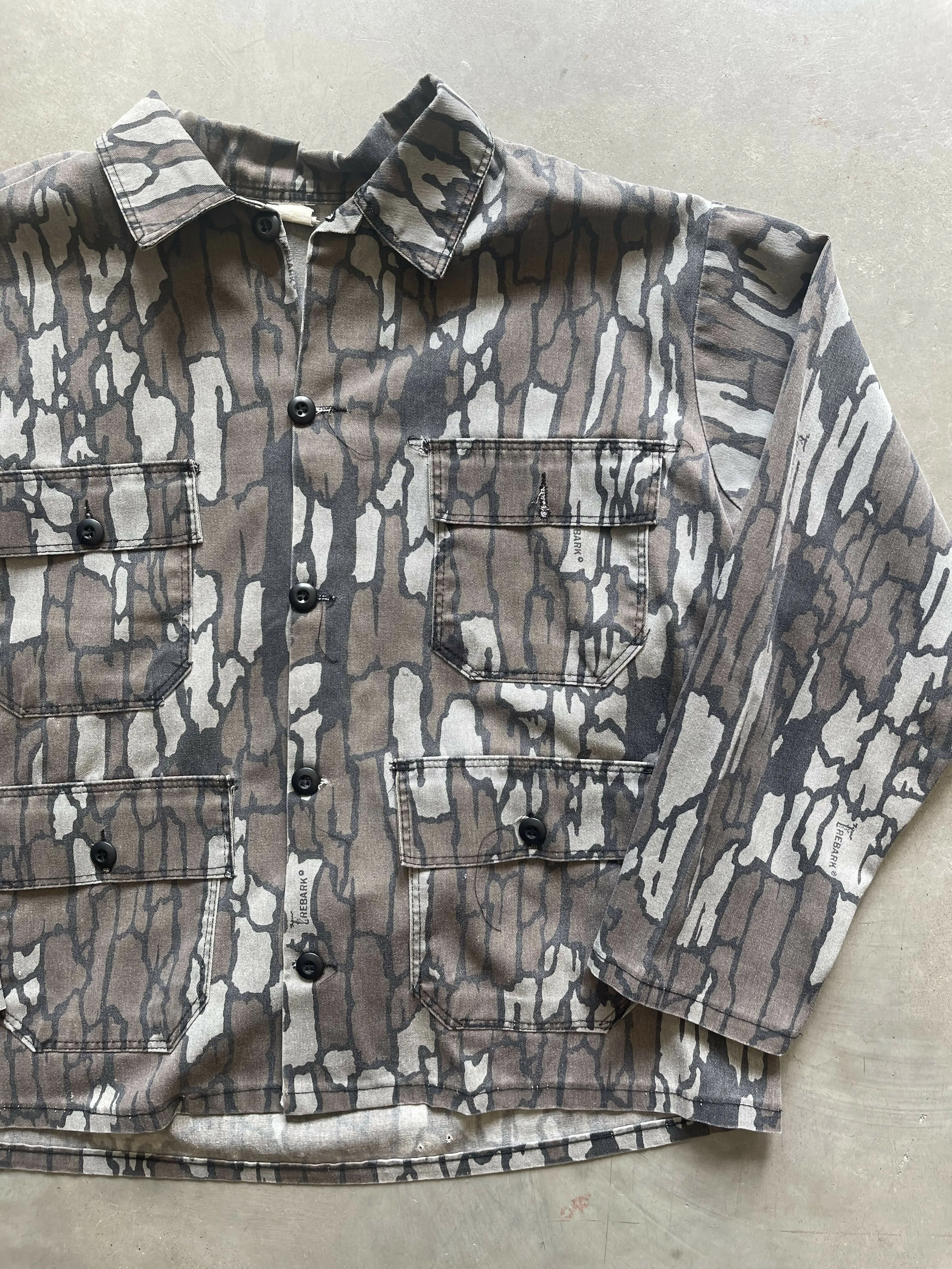 Vintage Trebark Camo 4-Pocket Jacket (XL) sold by Trebark product image thumbnail 2