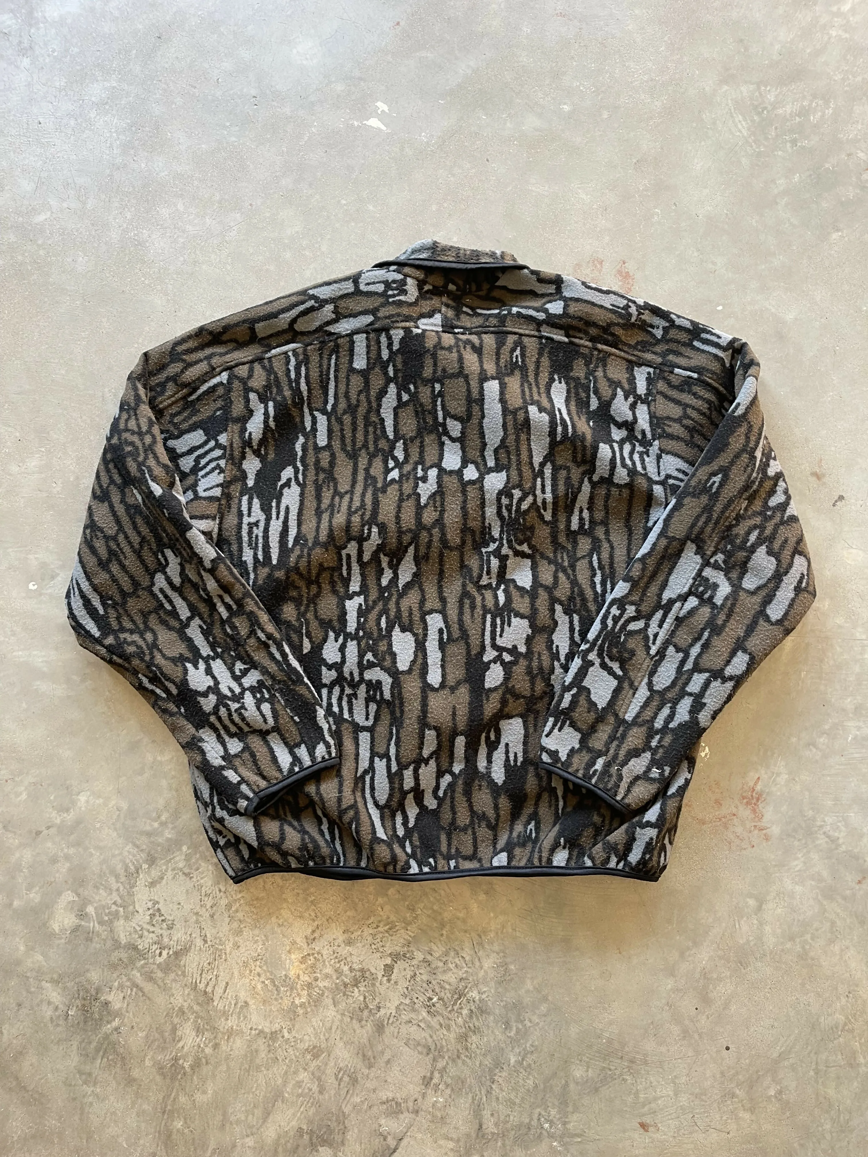 90’s Woolrich Trebark Camo Fleece Zip-Up (XL) 🇺🇸 sold by Trebark product image thumbnail 4