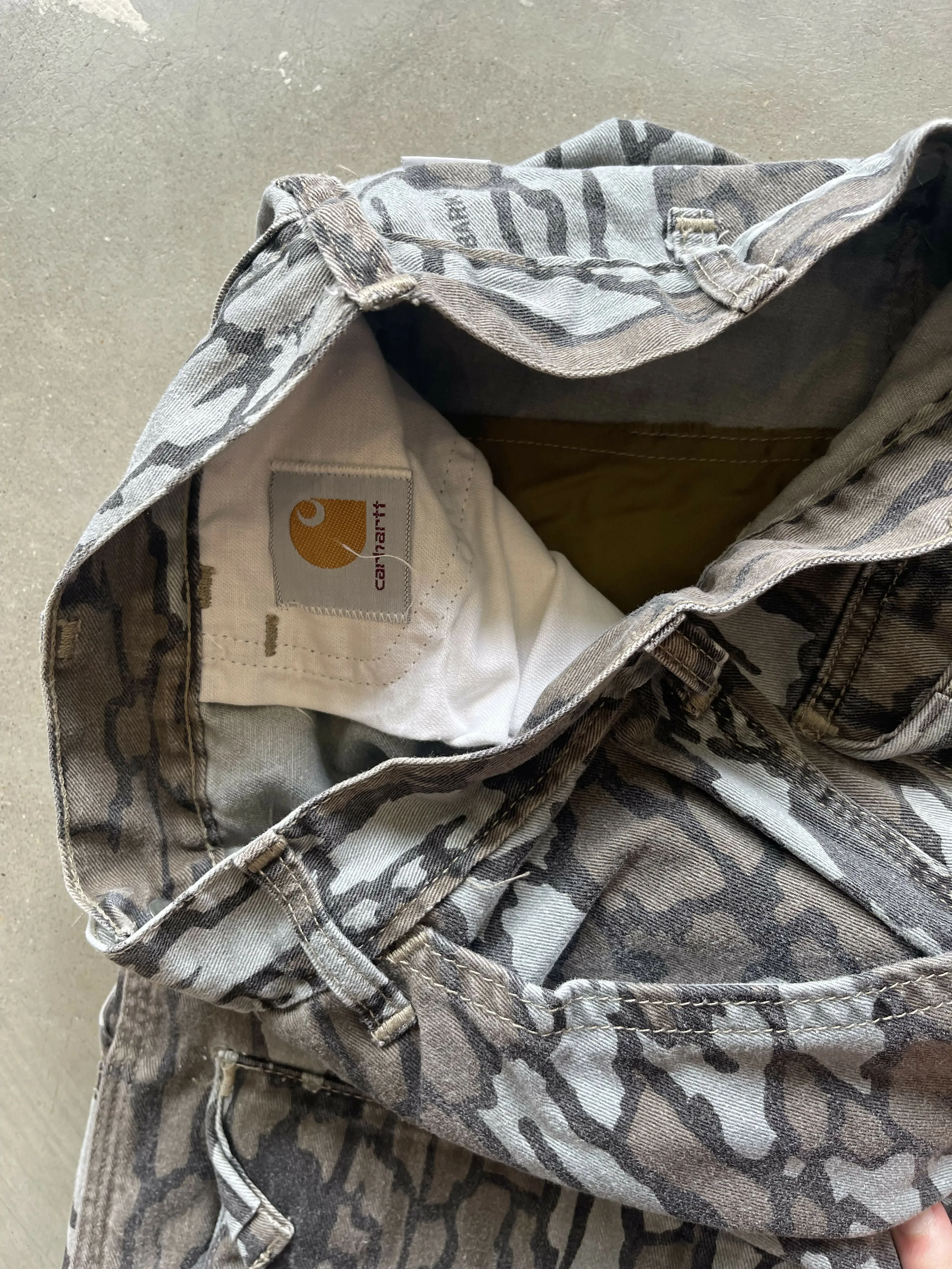 Women’s Trebark Camo Carhartt Pants (28”x30”) sold by Trebark product image thumbnail 4