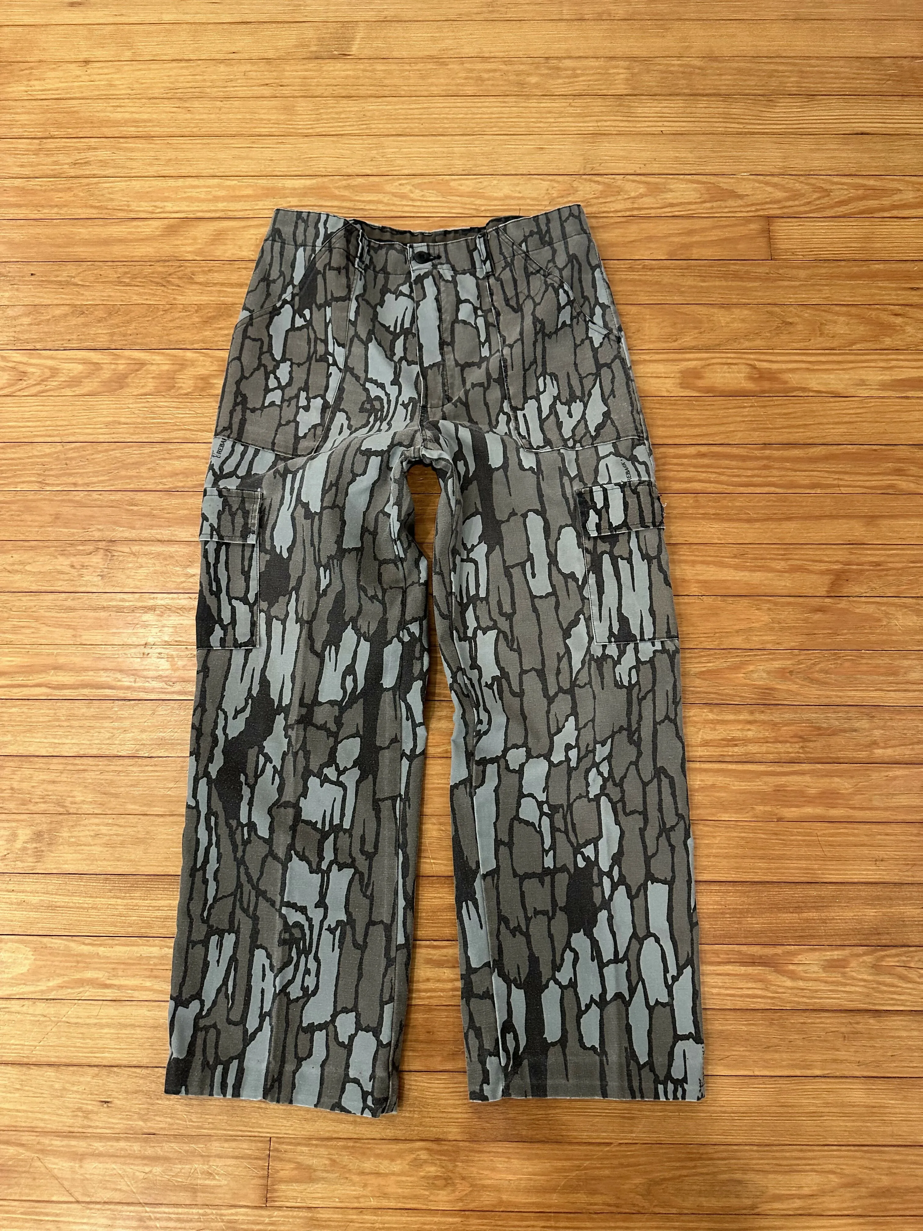 Vintage Trebark Camo Adjustable Waist Pants (28-31”x28”) sold by Trebark