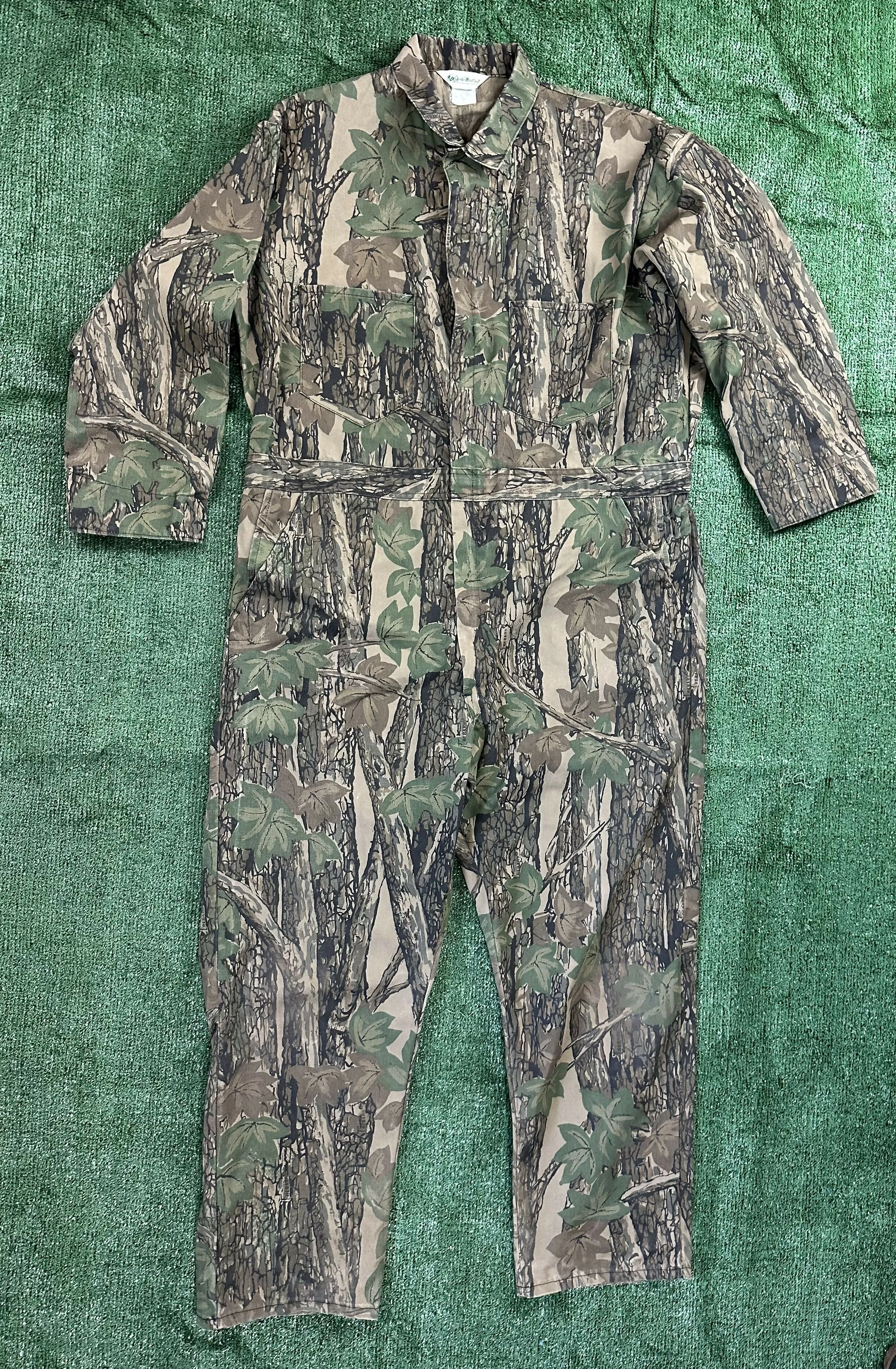 Gander Mountain Trebark Green Leaf Camo coveralls XL Reg sold by Trebark