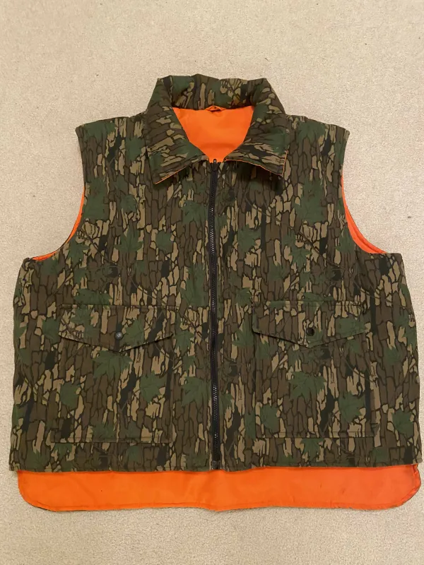 Winchester TreBark & Orange Reversible Vest XL made by Trebark