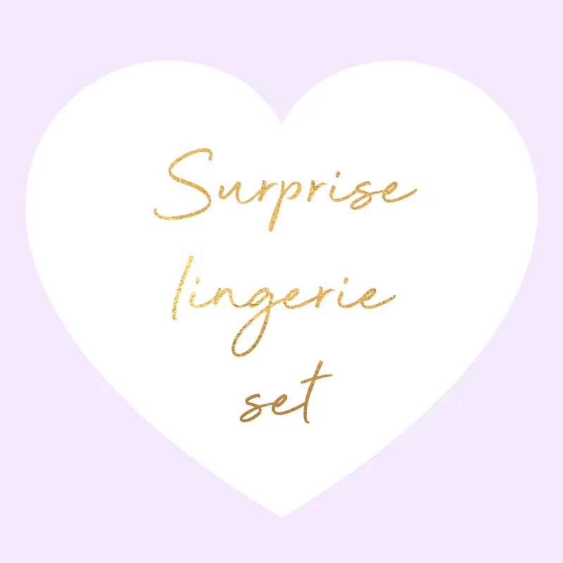 Surprise Lingerie Set sold by Sew Unique