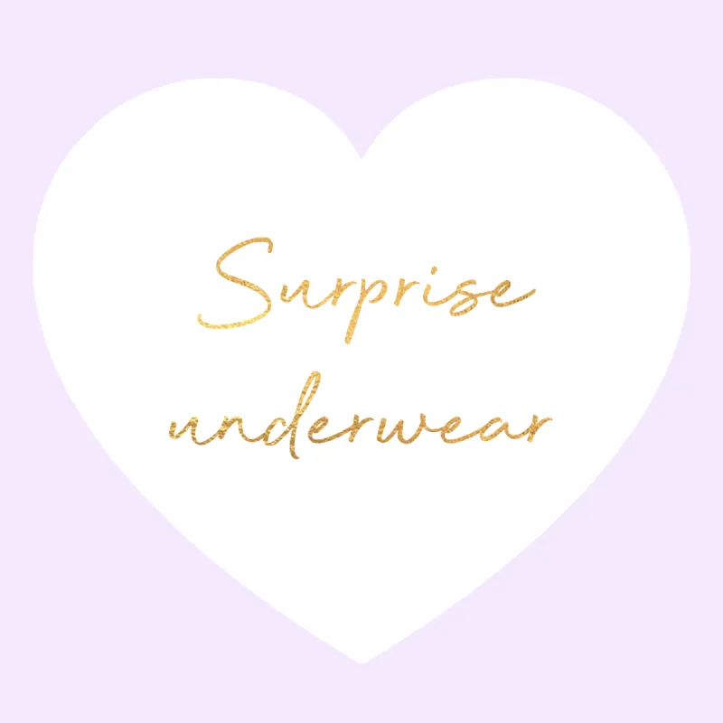 Surprise Underwear - 3 Pack sold by Sew Unique