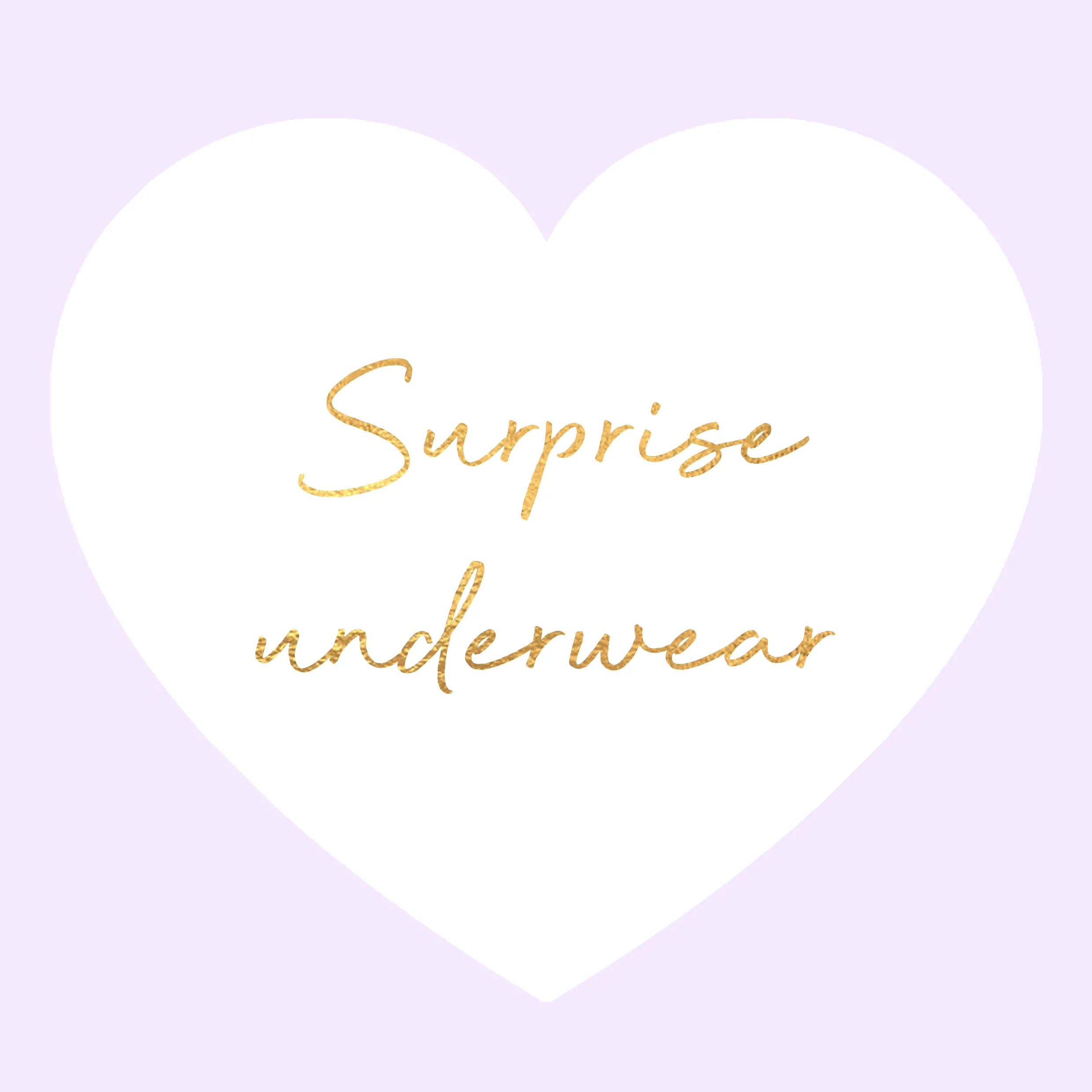 Surprise Underwear - 3 Pack sold by Sew Unique