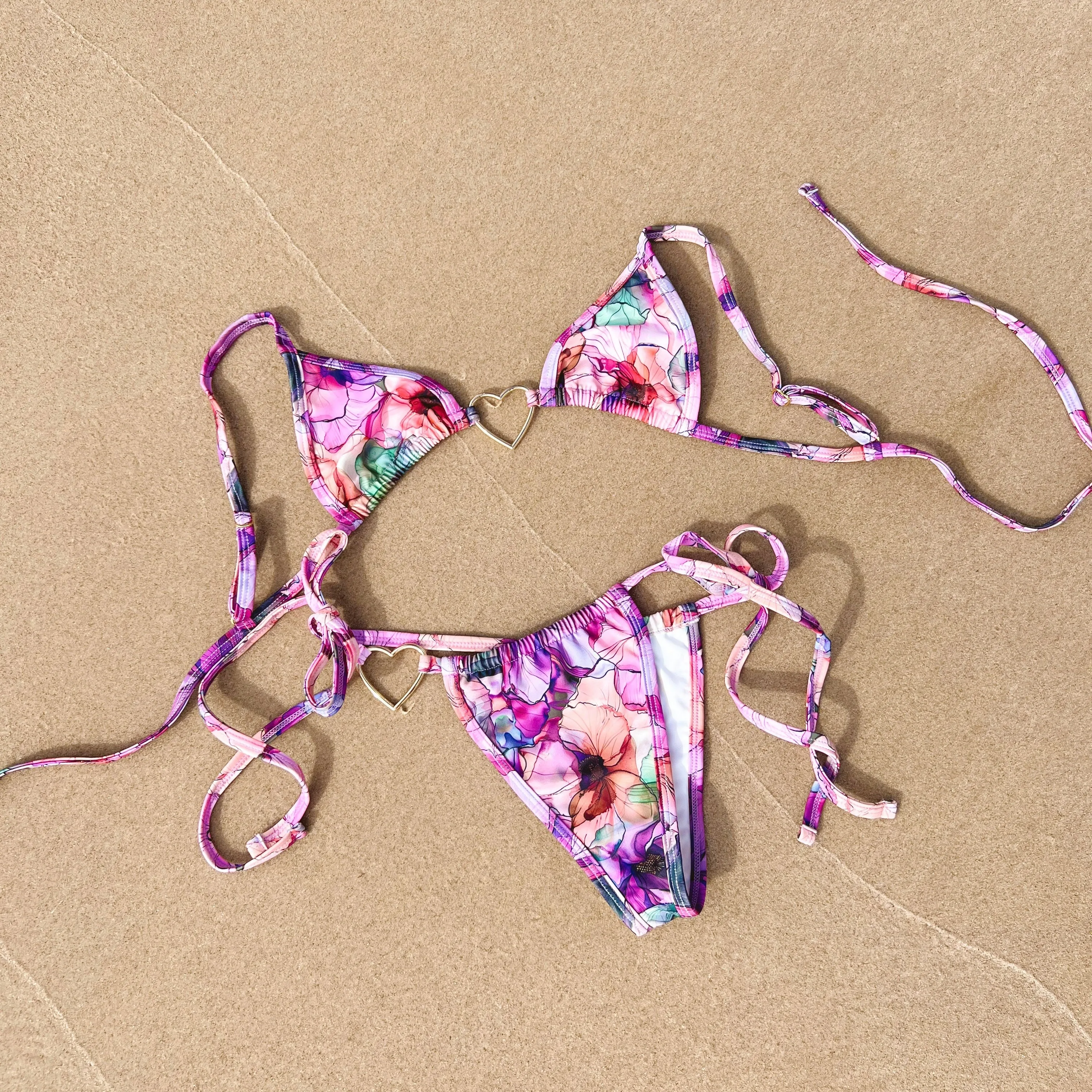 Blessed With Love Bikini Bottom sold by Sew Unique product image thumbnail 2