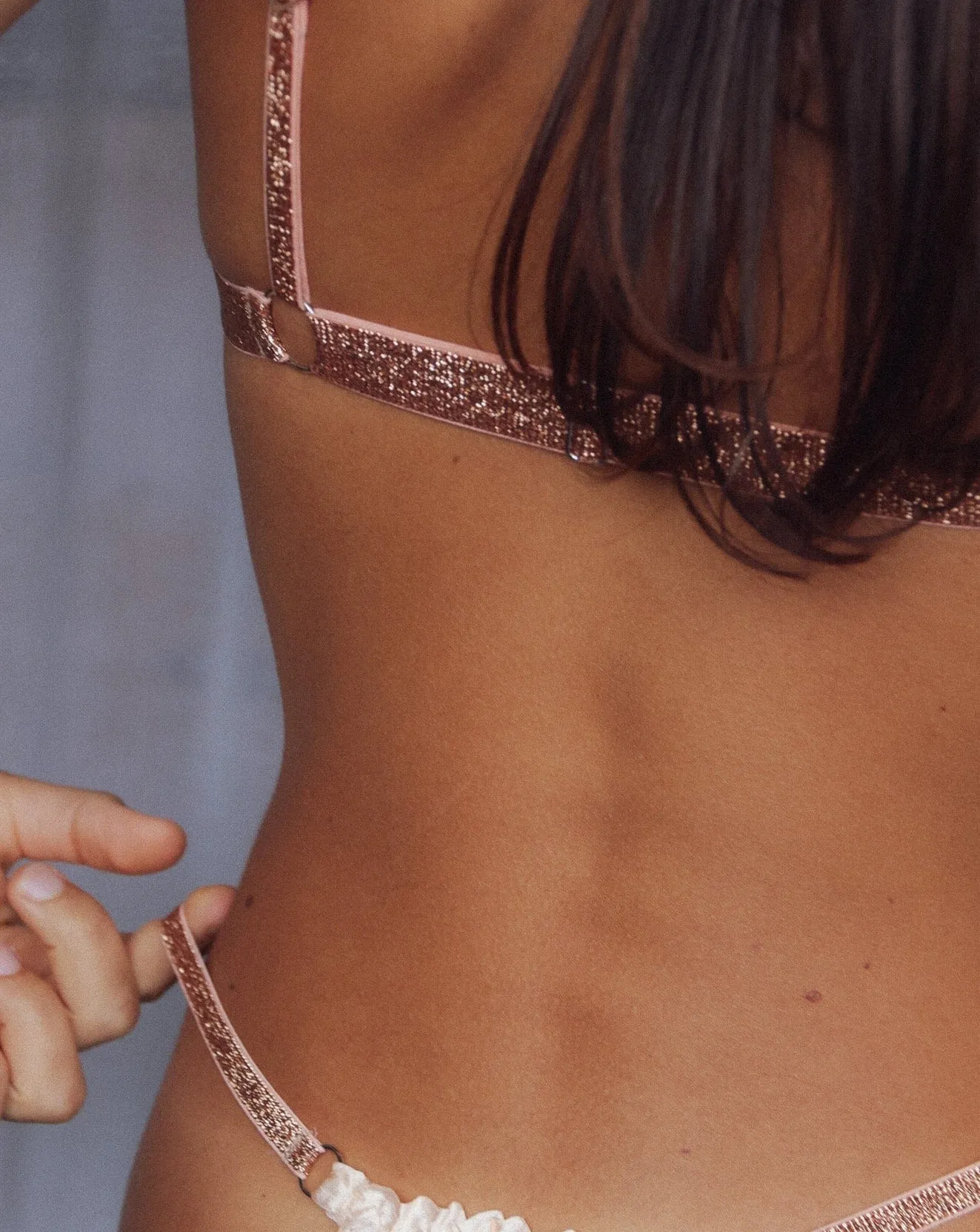 Chai Latte Bralette sold by Sew Unique product image thumbnail 3