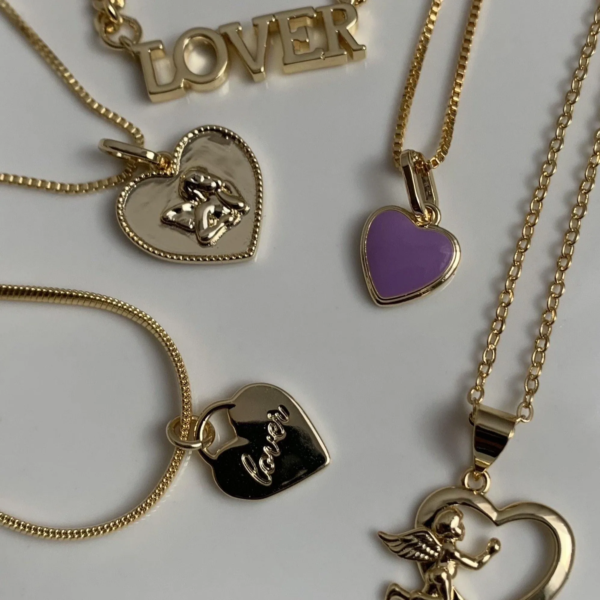 Struck by Angels Necklace sold by Evry Jewels product image thumbnail 4