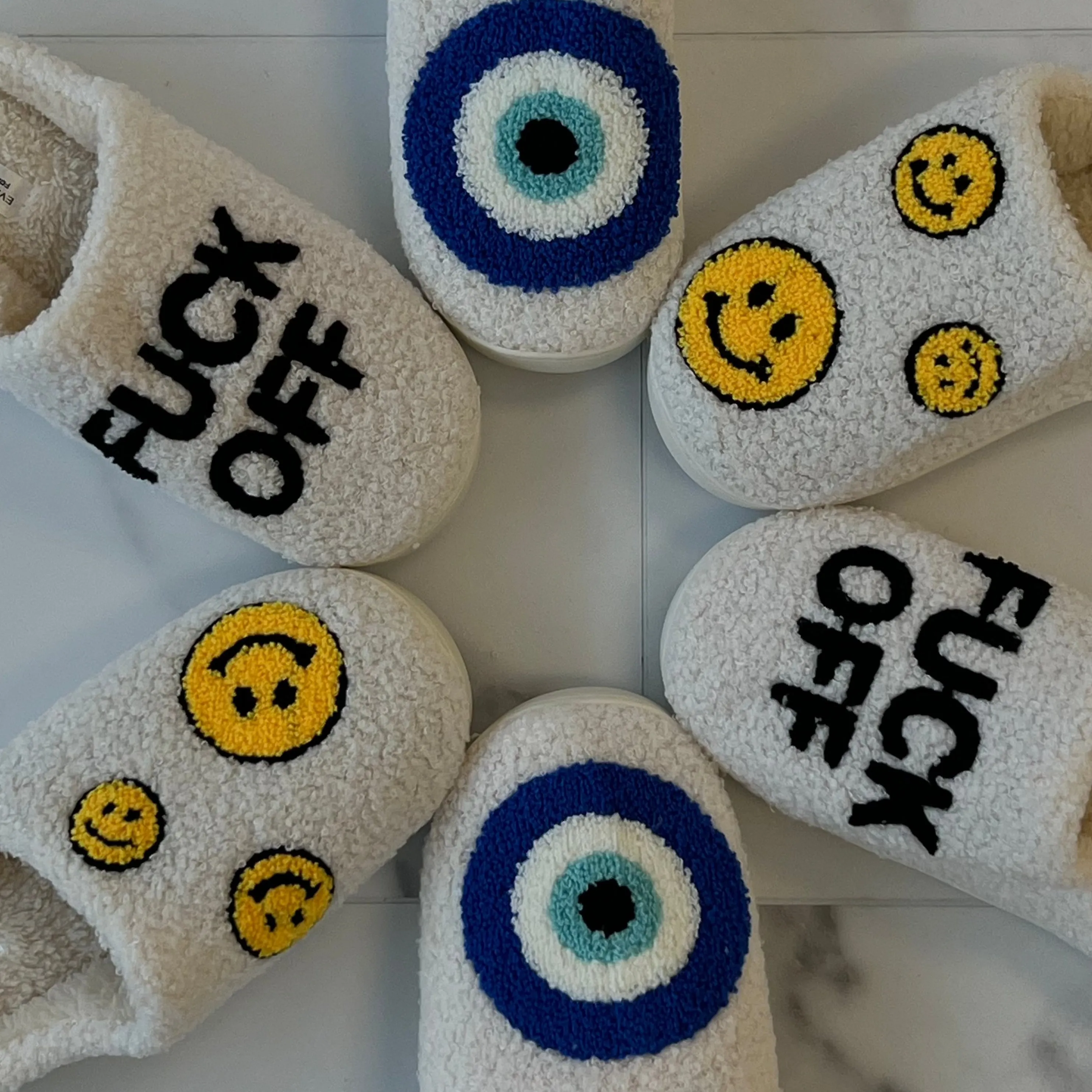 Leave Me Alone Slippers sold by Evry Jewels product image thumbnail 2