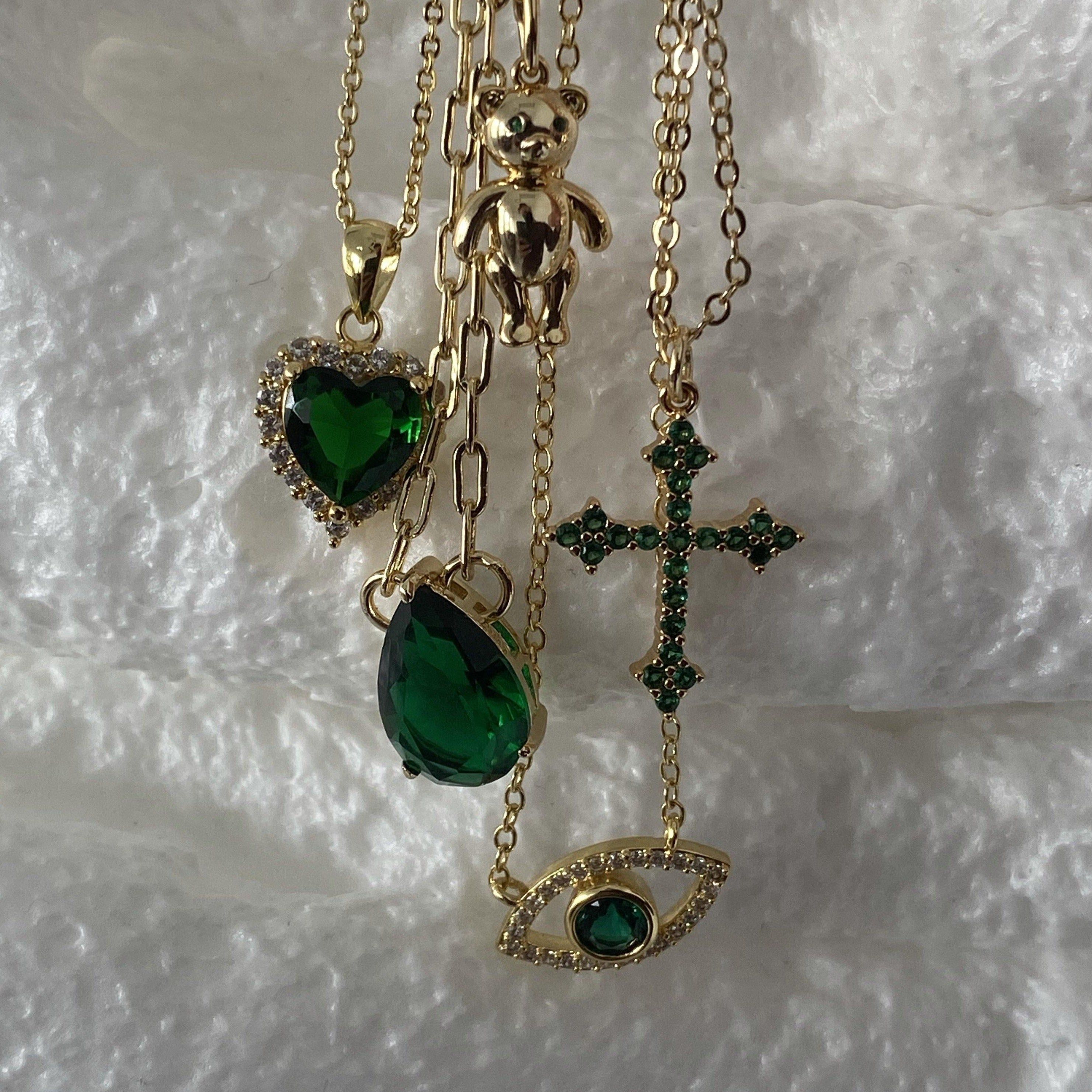 Emerald Queen Necklace sold by Evry Jewels product image thumbnail 2