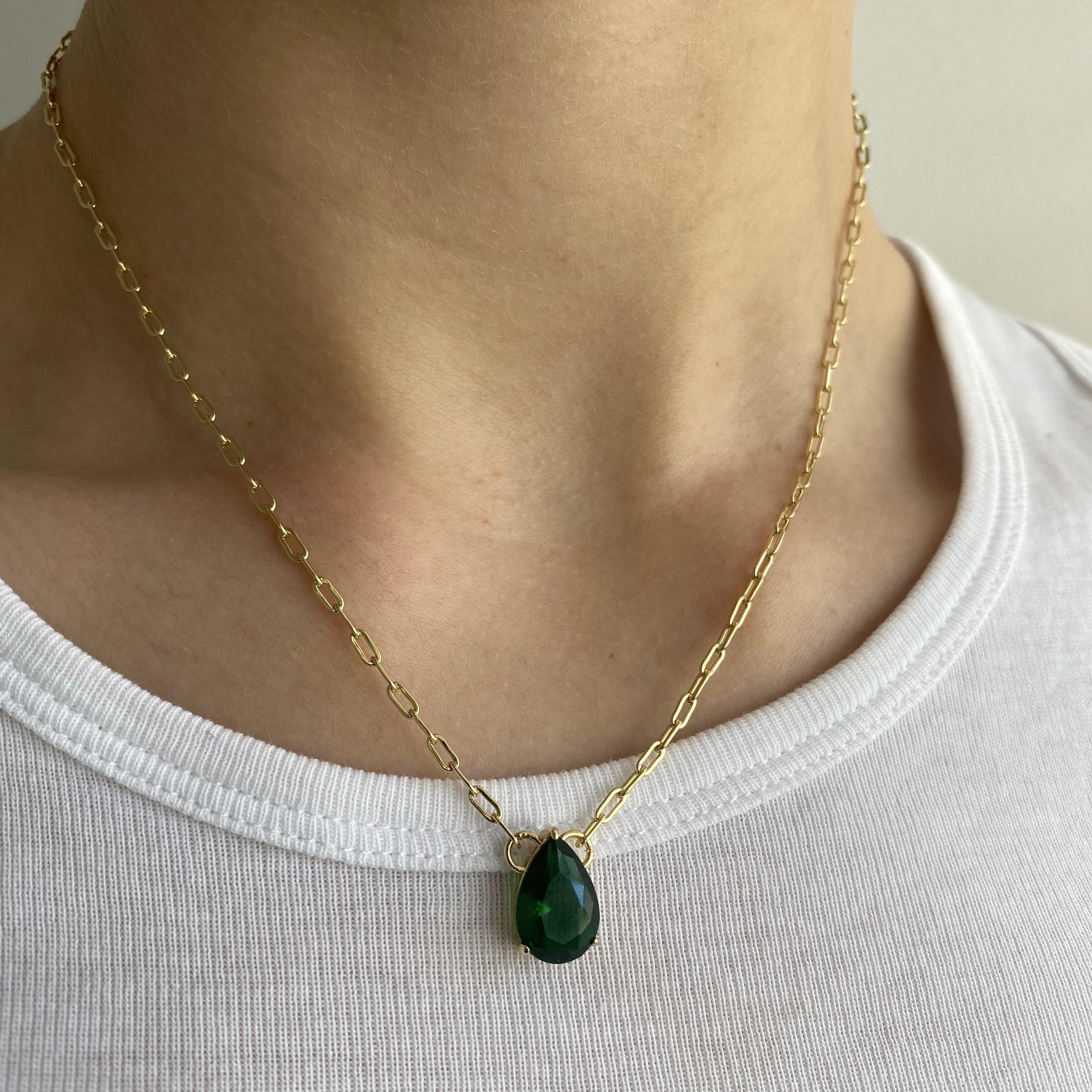 Emerald Queen Necklace sold by Evry Jewels product image thumbnail 3