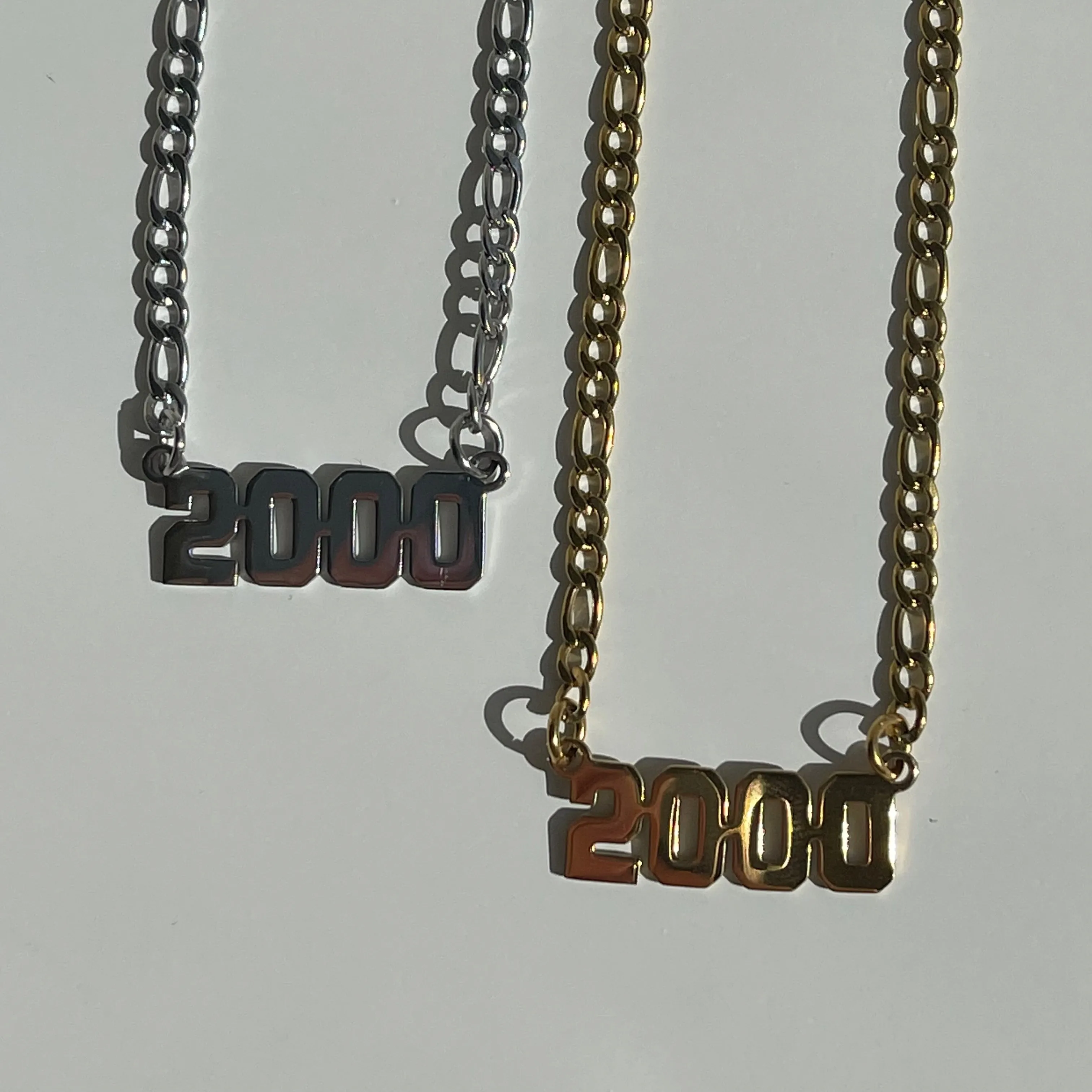 Custom/Personalized Number Nameplate Necklace sold by Evry Jewels product image thumbnail 3