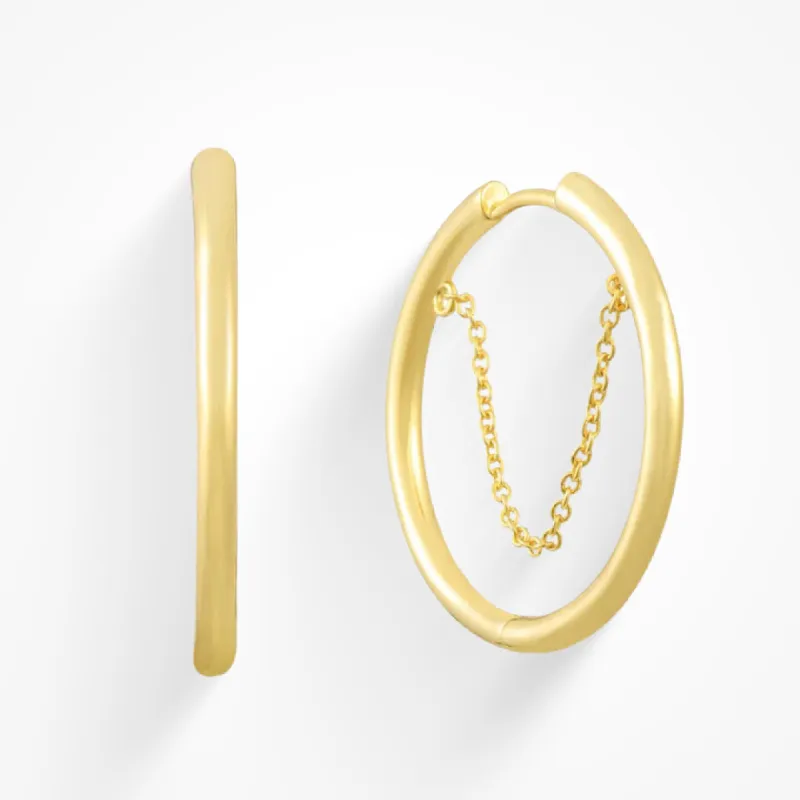 Chained Up Earrings sold by Evry Jewels